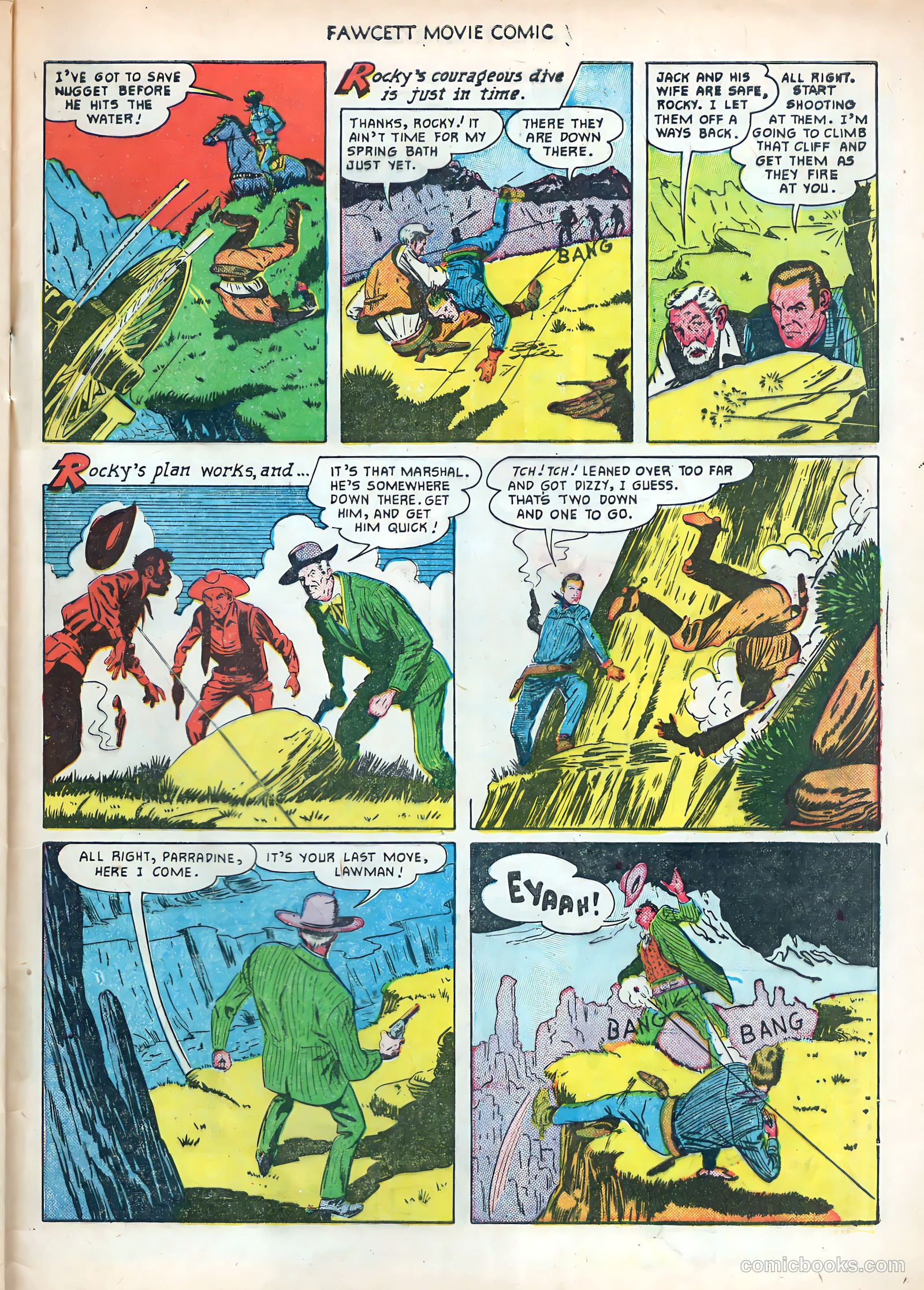 Fawcett Movie Comic #12 — page 33 of 36