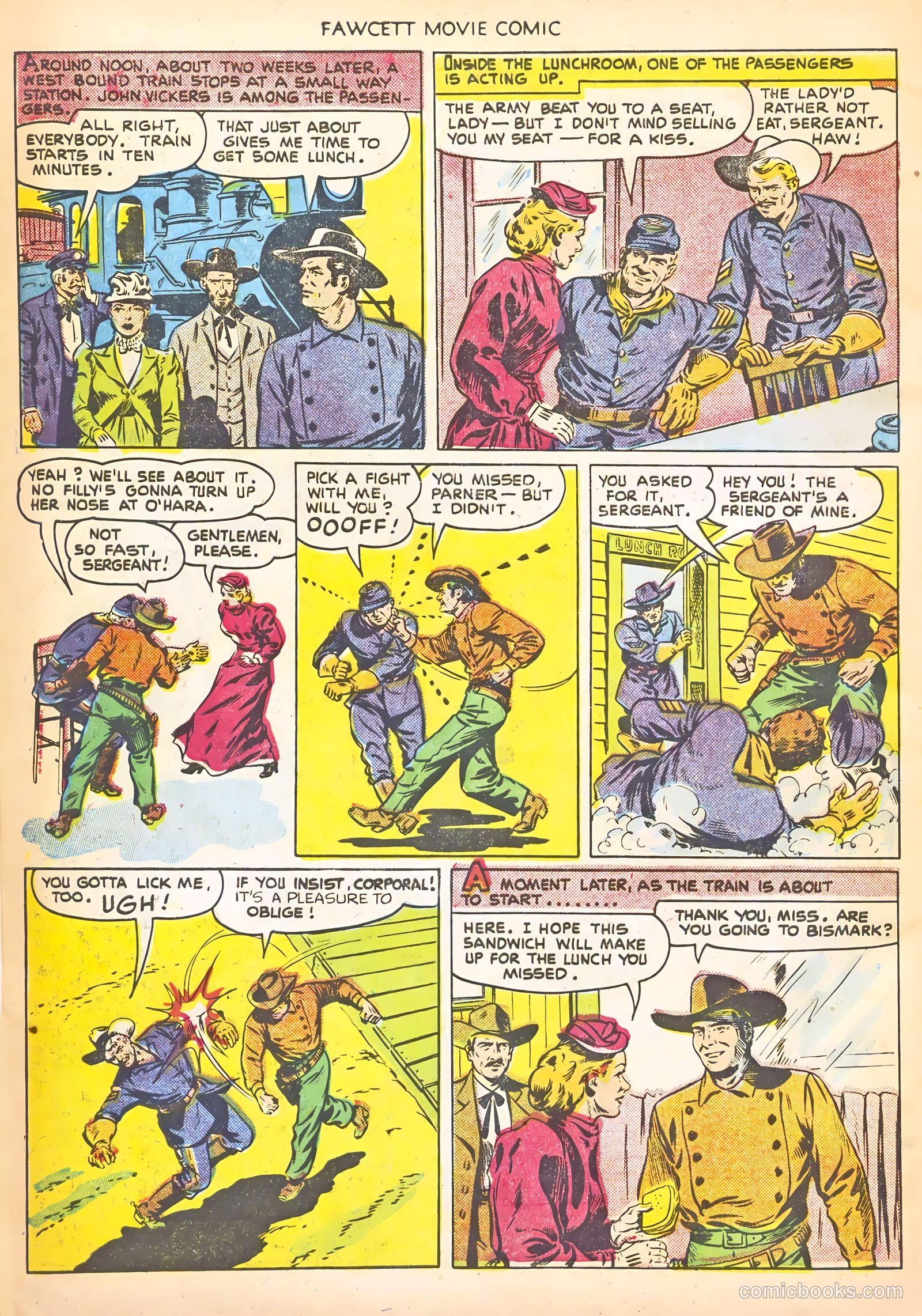 Fawcett Movie Comic #13 — page 6 of 36
