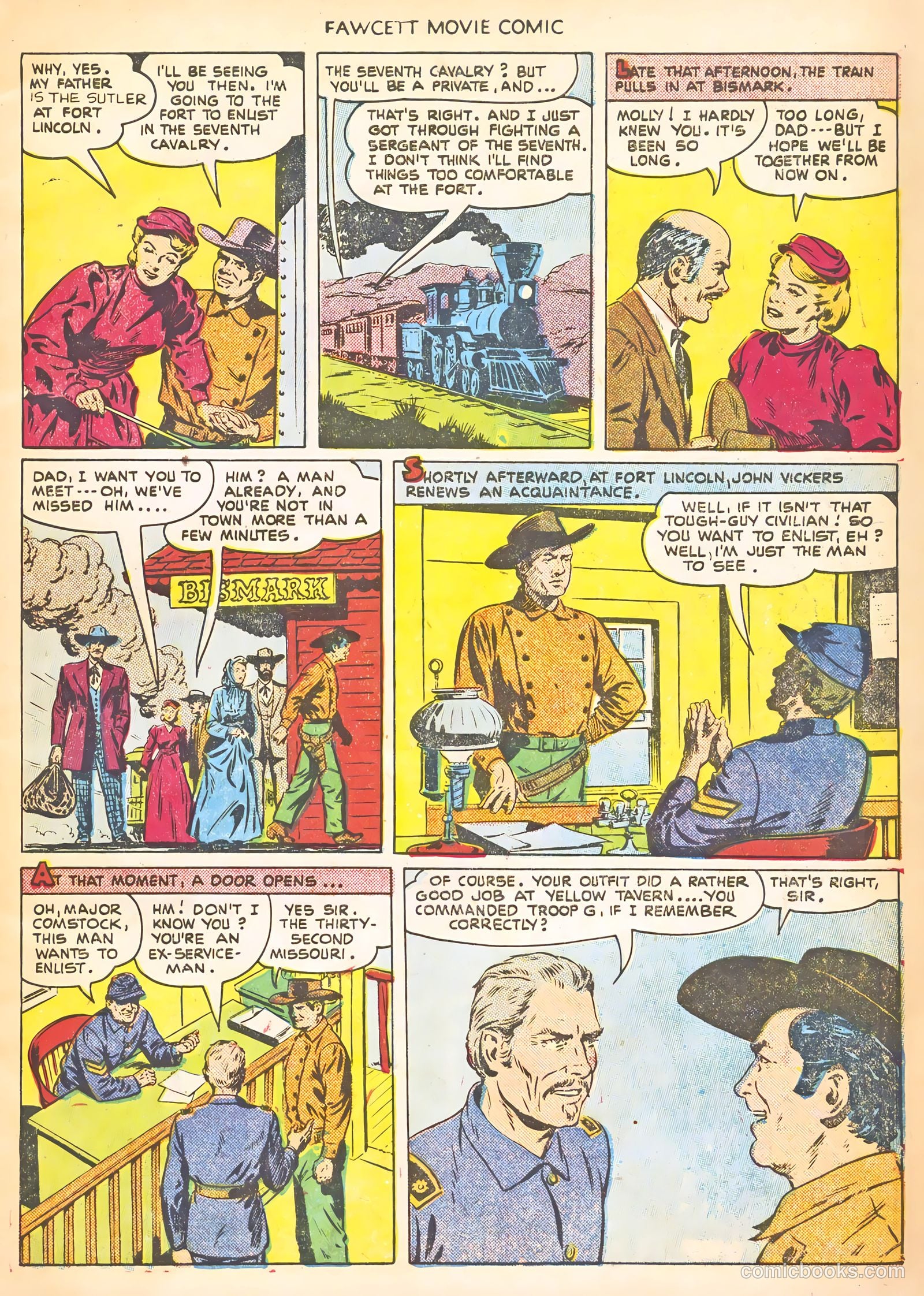 Fawcett Movie Comic #13 — page 7 of 36