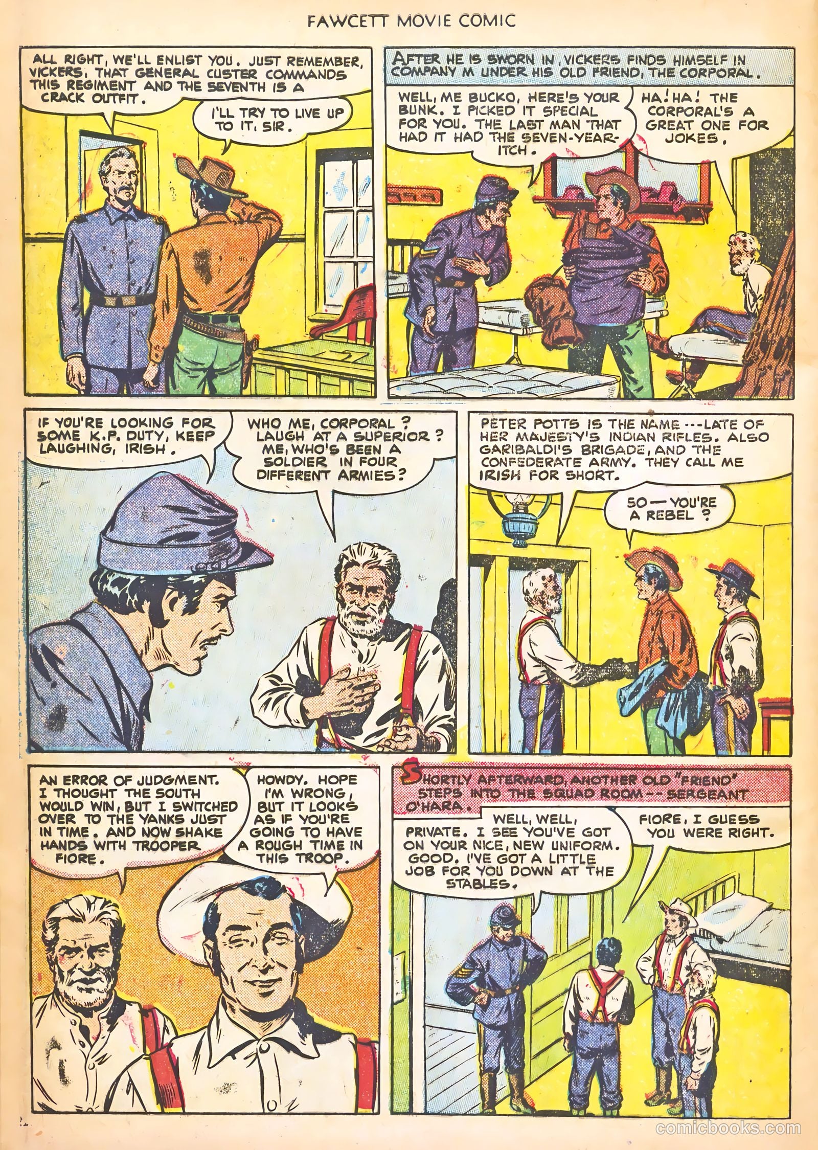 Fawcett Movie Comic #13 — page 8 of 36