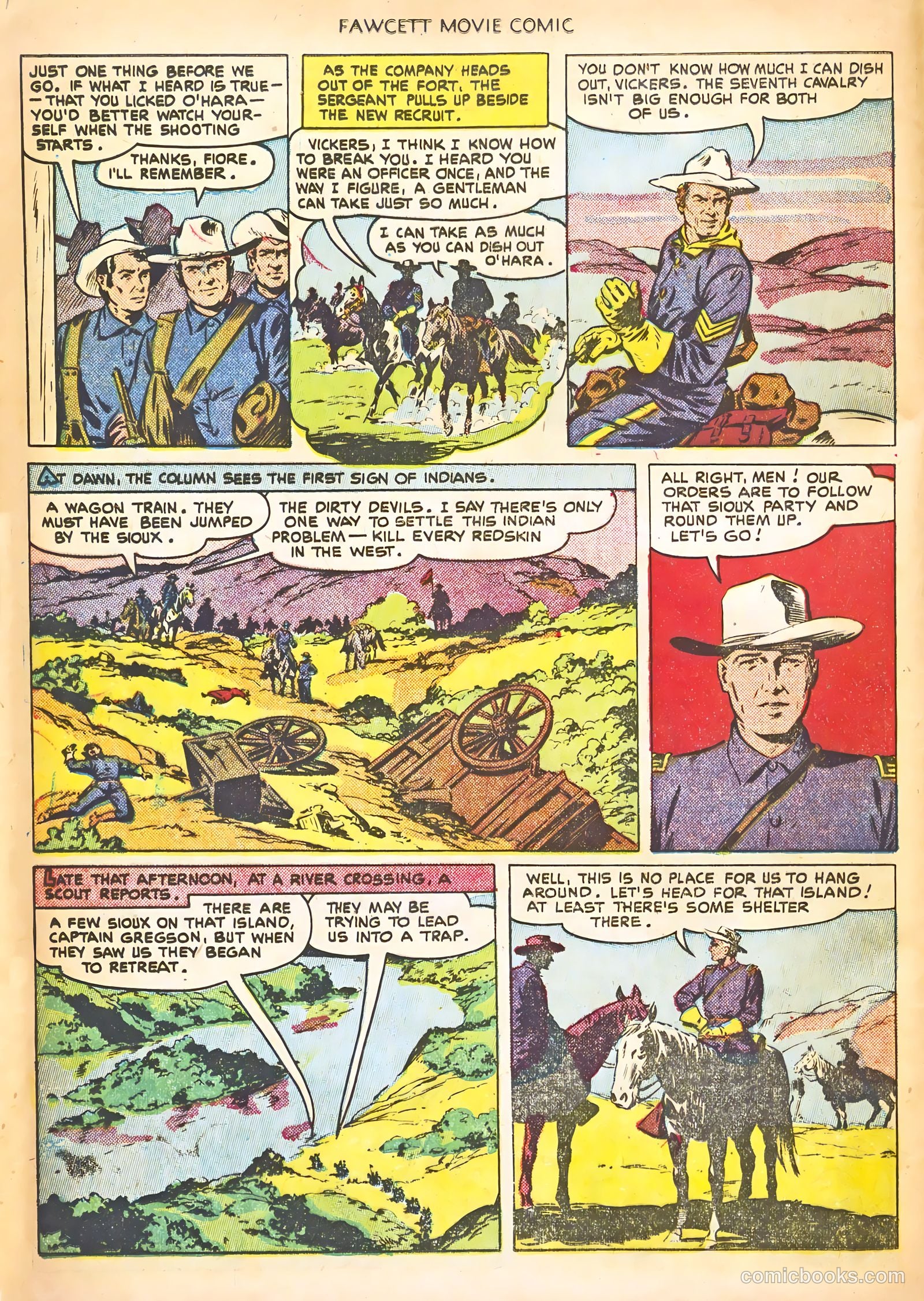 Fawcett Movie Comic #13 — page 12 of 36