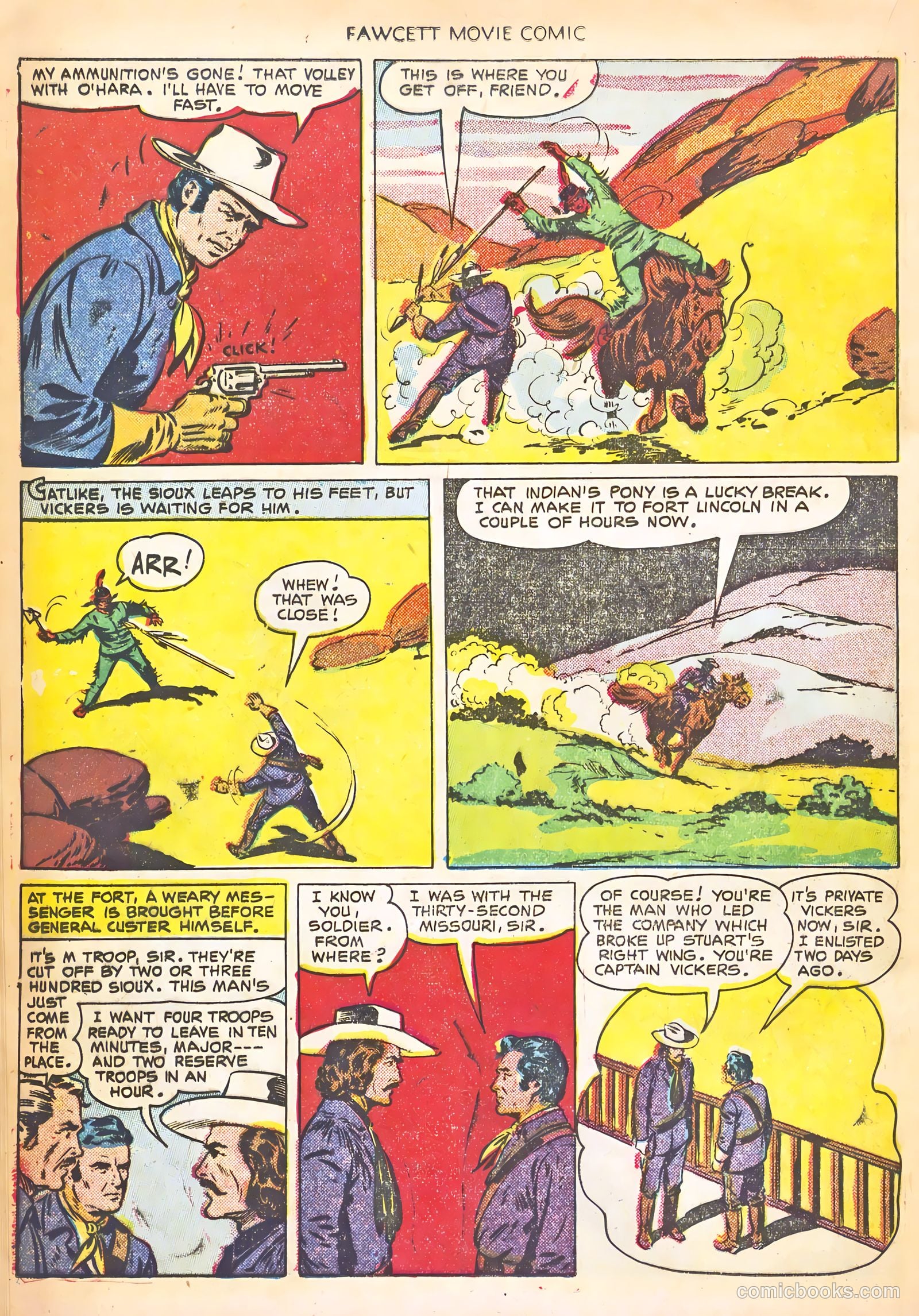 Fawcett Movie Comic #13 — page 16 of 36