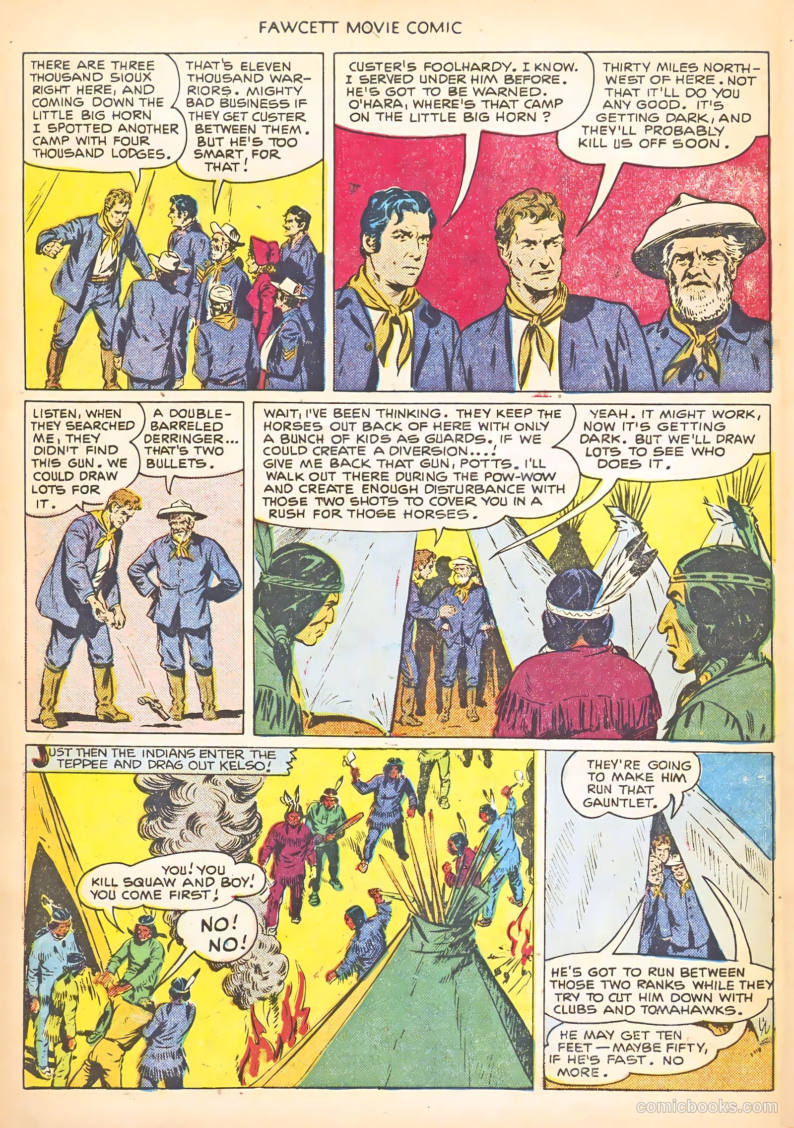Fawcett Movie Comic #13 — page 30 of 36