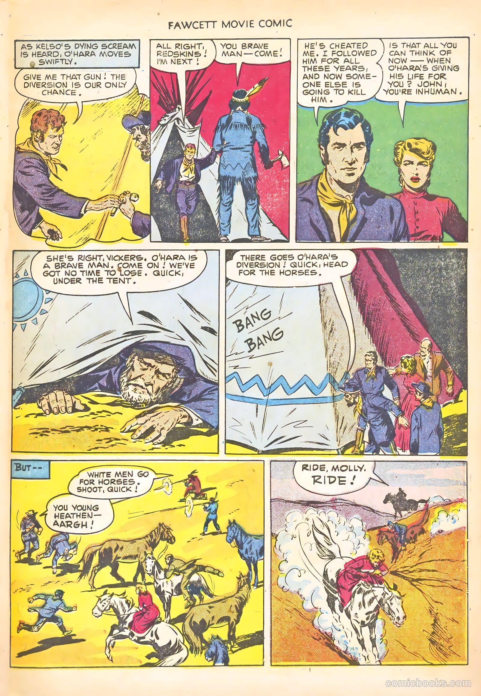 Fawcett Movie Comic #13 — page 31 of 36