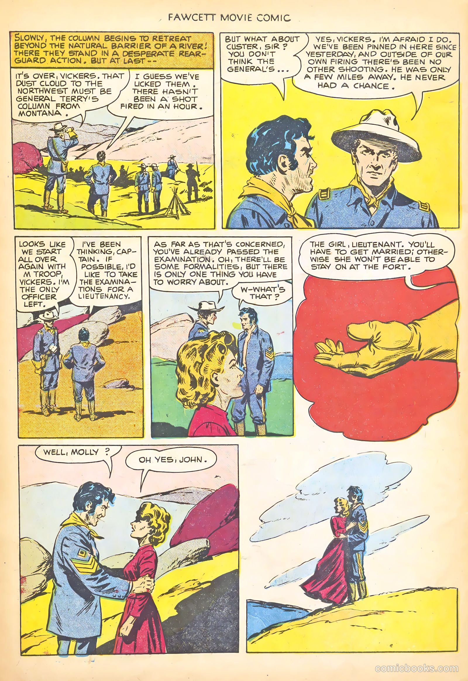 Fawcett Movie Comic #13 — page 34 of 36