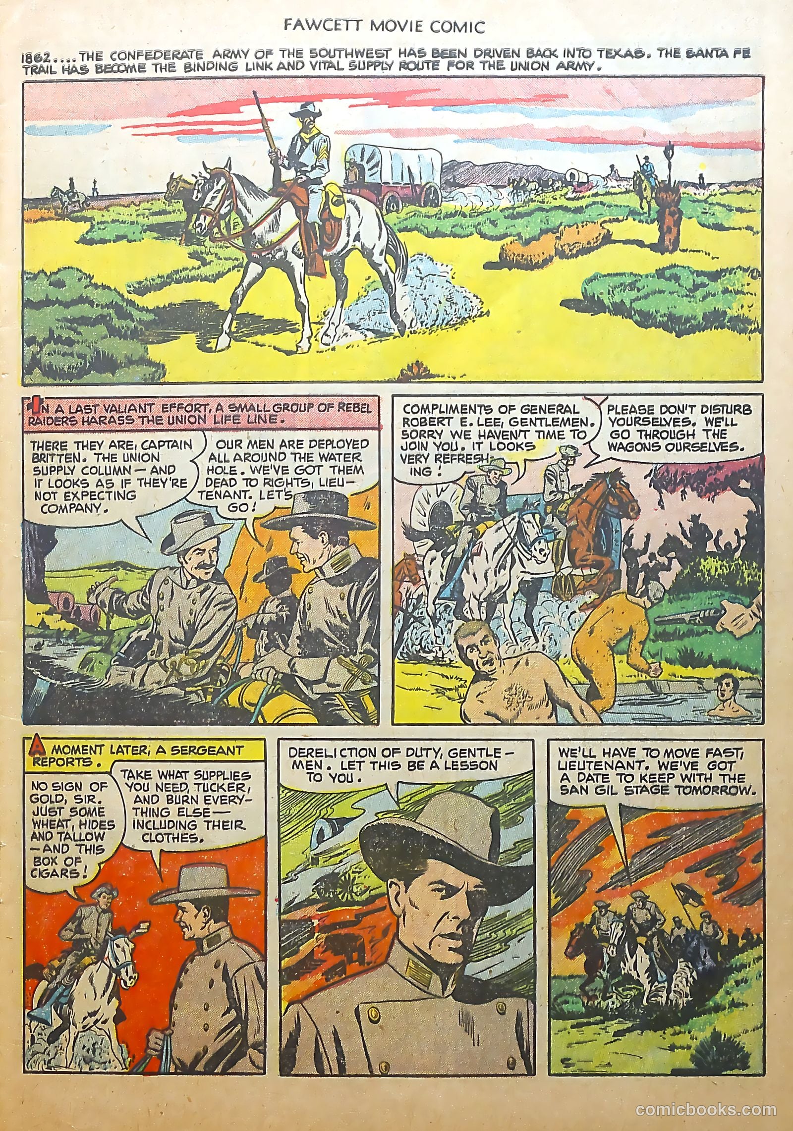 Fawcett Movie Comic #14 — page 5 of 36