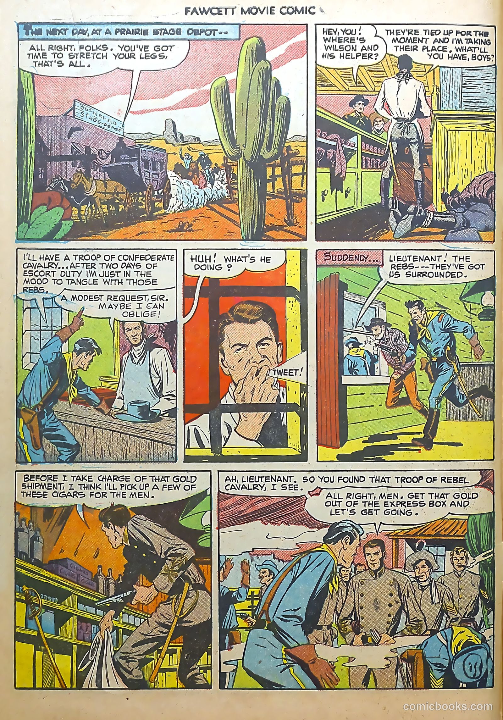 Fawcett Movie Comic #14 — page 6 of 36