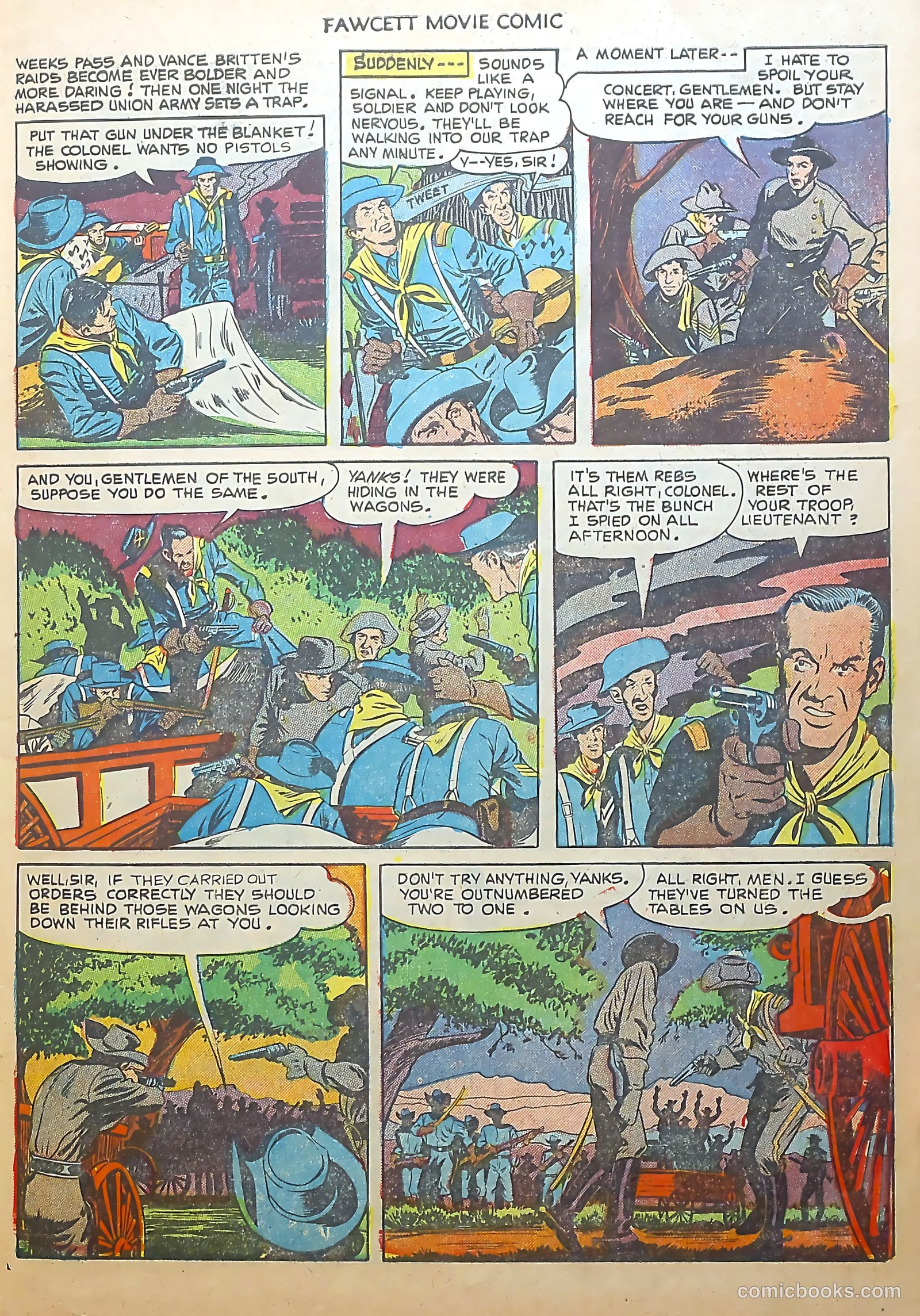 Fawcett Movie Comic #14 — page 7 of 36