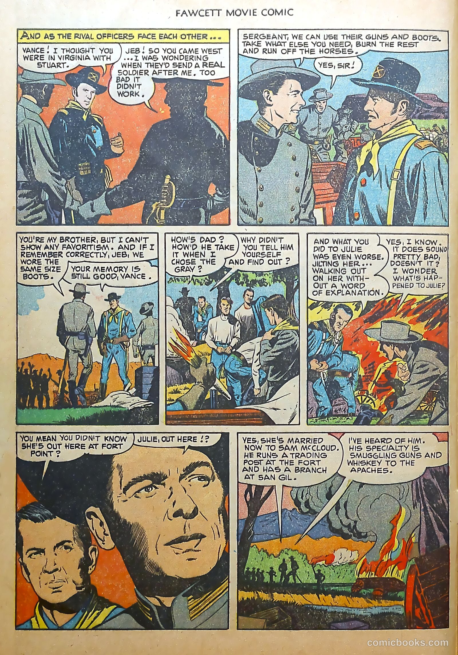 Fawcett Movie Comic #14 — page 8 of 36