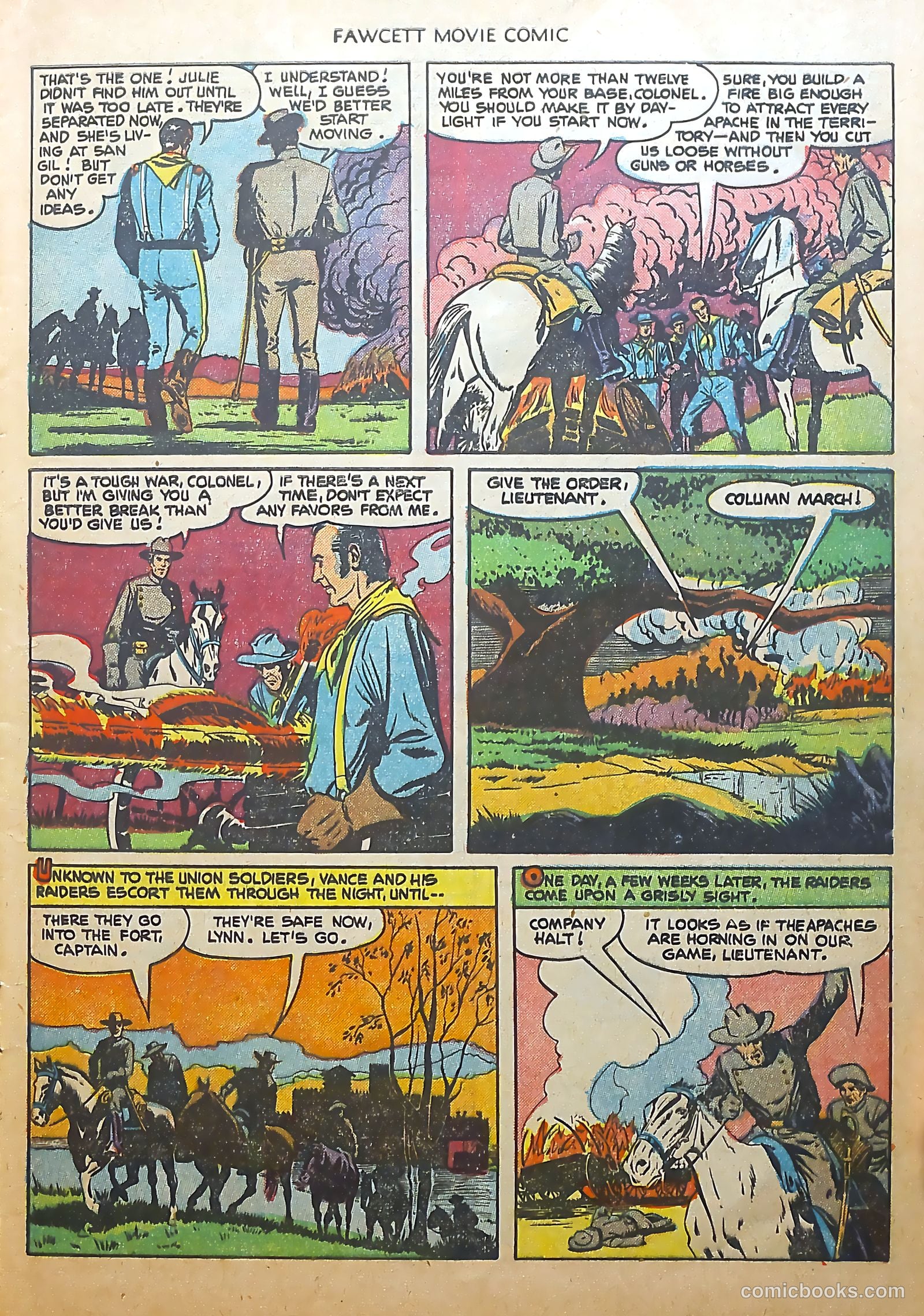 Fawcett Movie Comic #14 — page 9 of 36