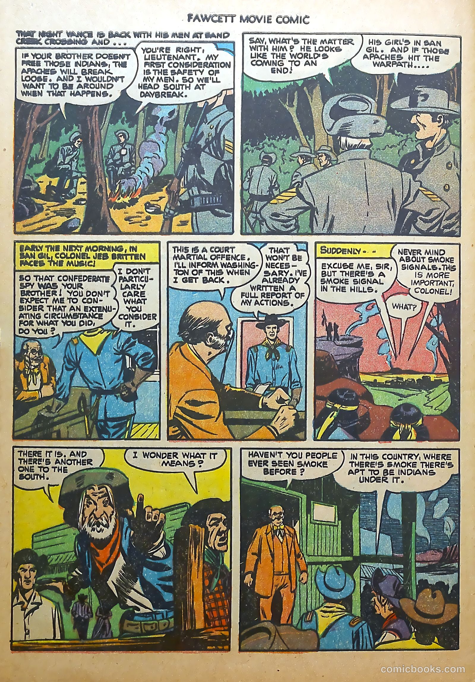 Fawcett Movie Comic #14 — page 28 of 36