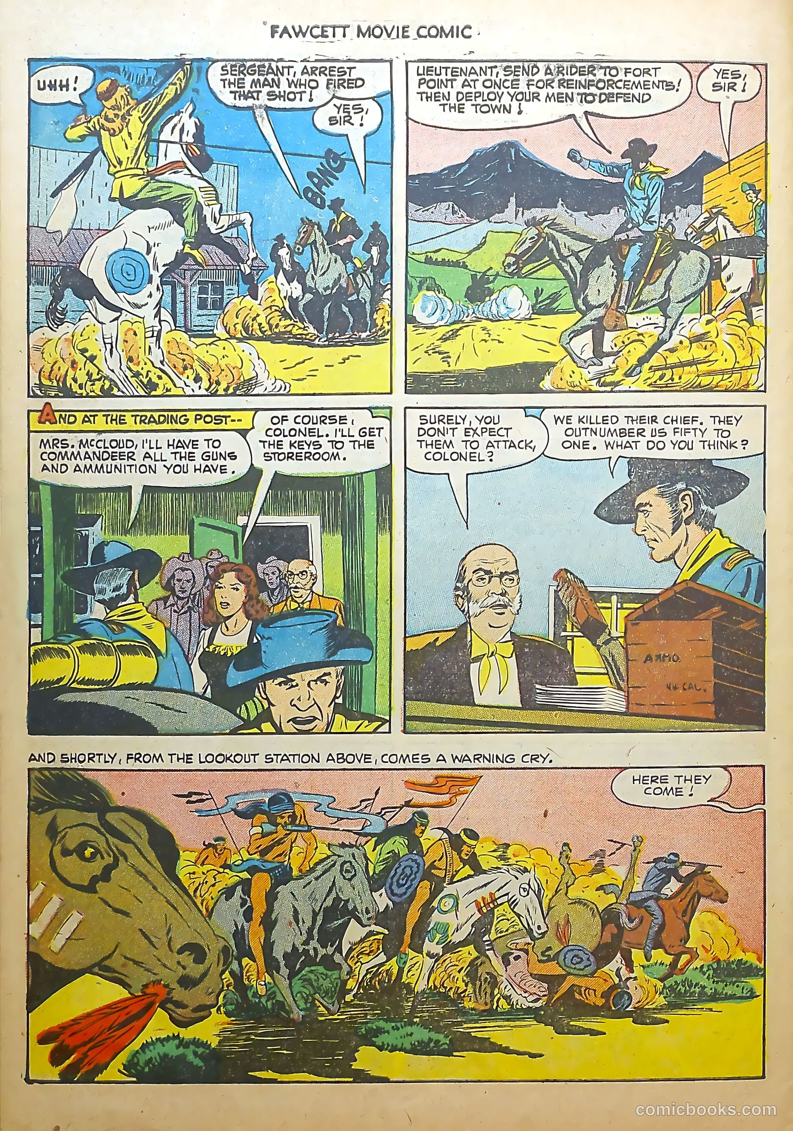Fawcett Movie Comic #14 — page 30 of 36