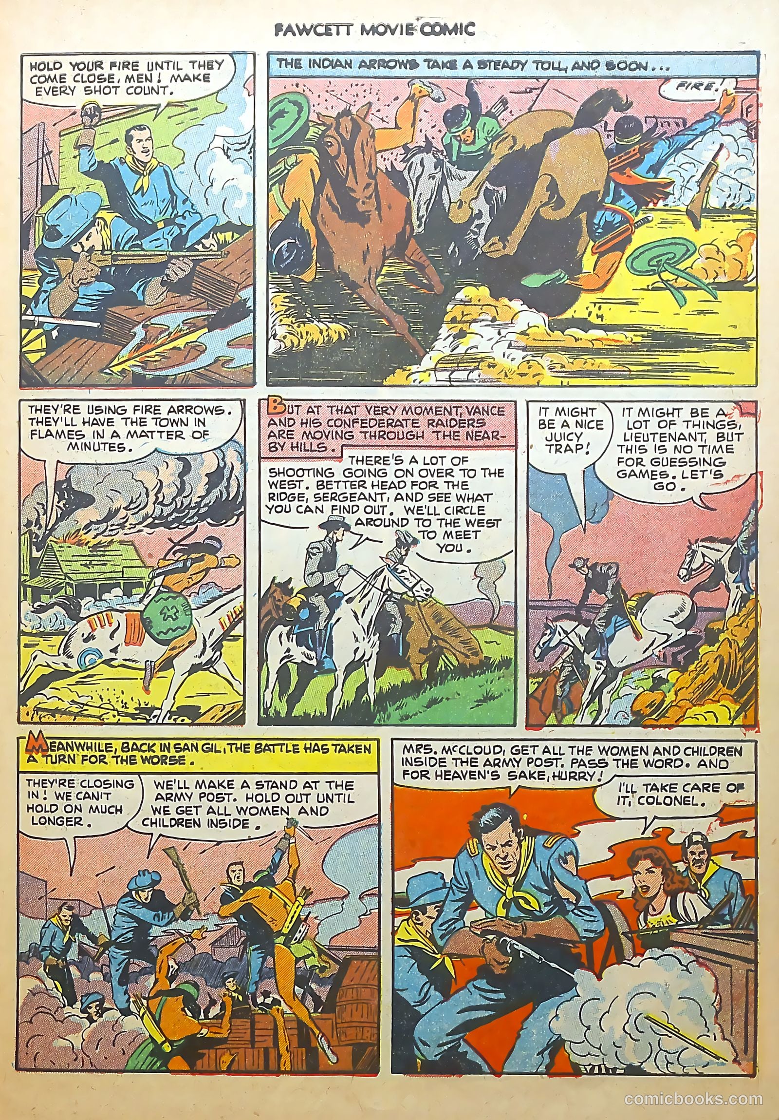 Fawcett Movie Comic #14 — page 31 of 36