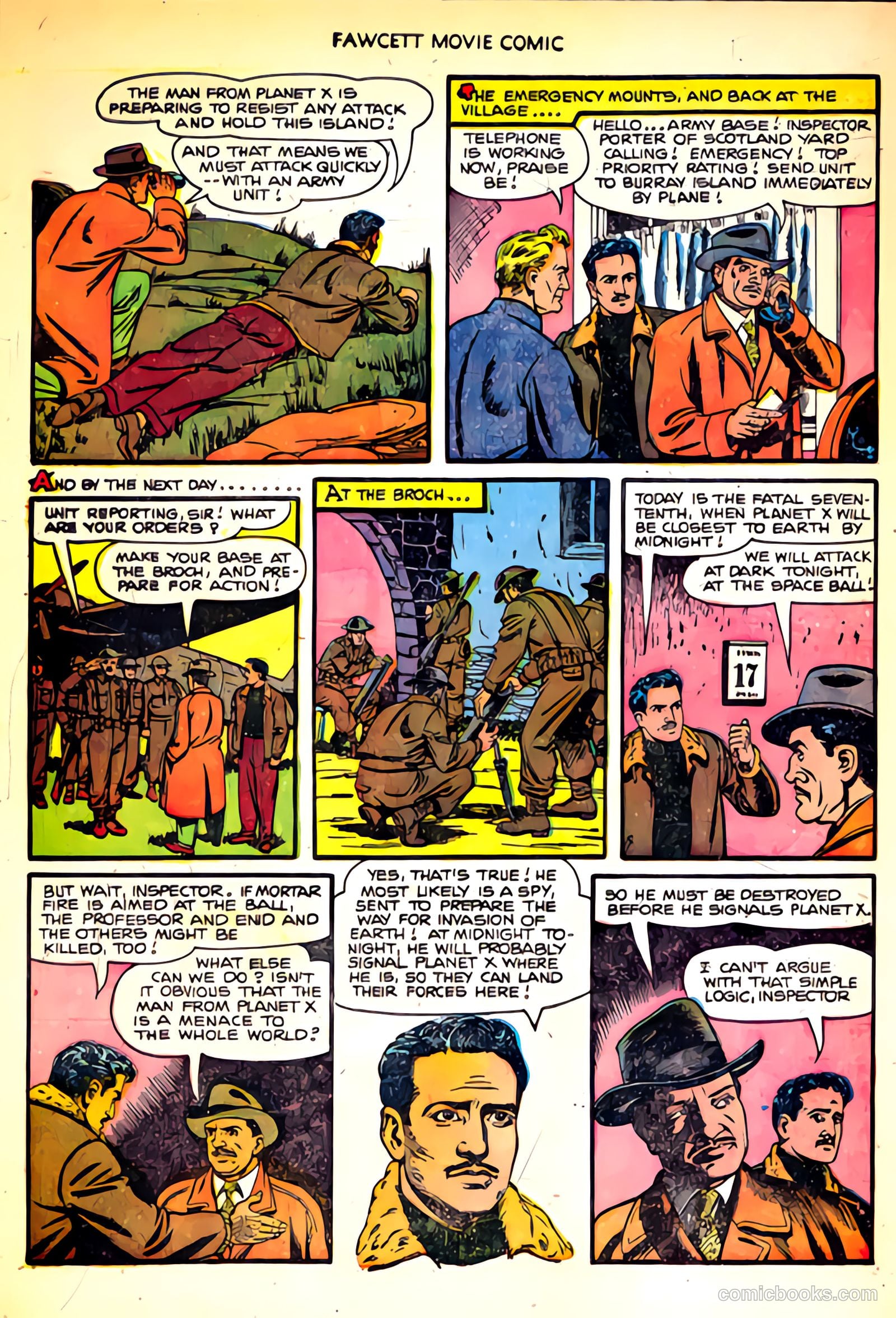 Fawcett Movie Comic #15 — page 30 of 36