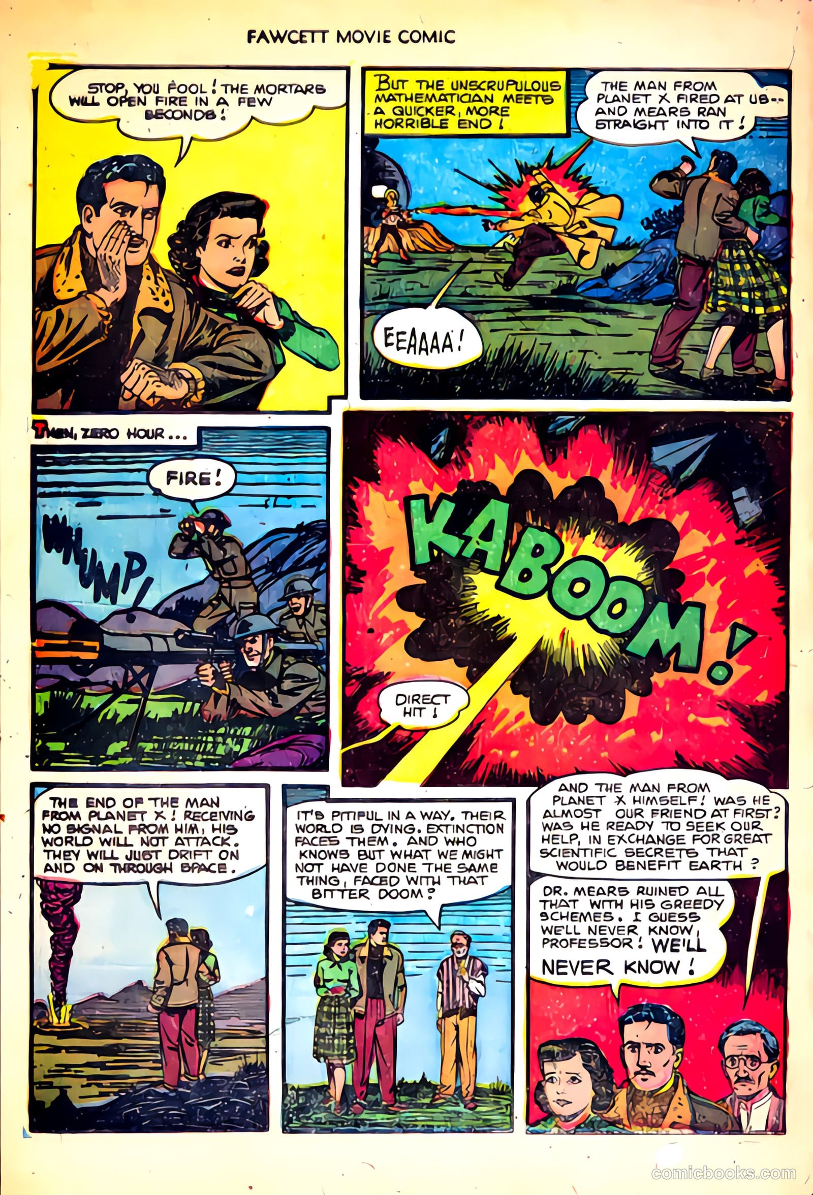 Fawcett Movie Comic #15 — page 34 of 36