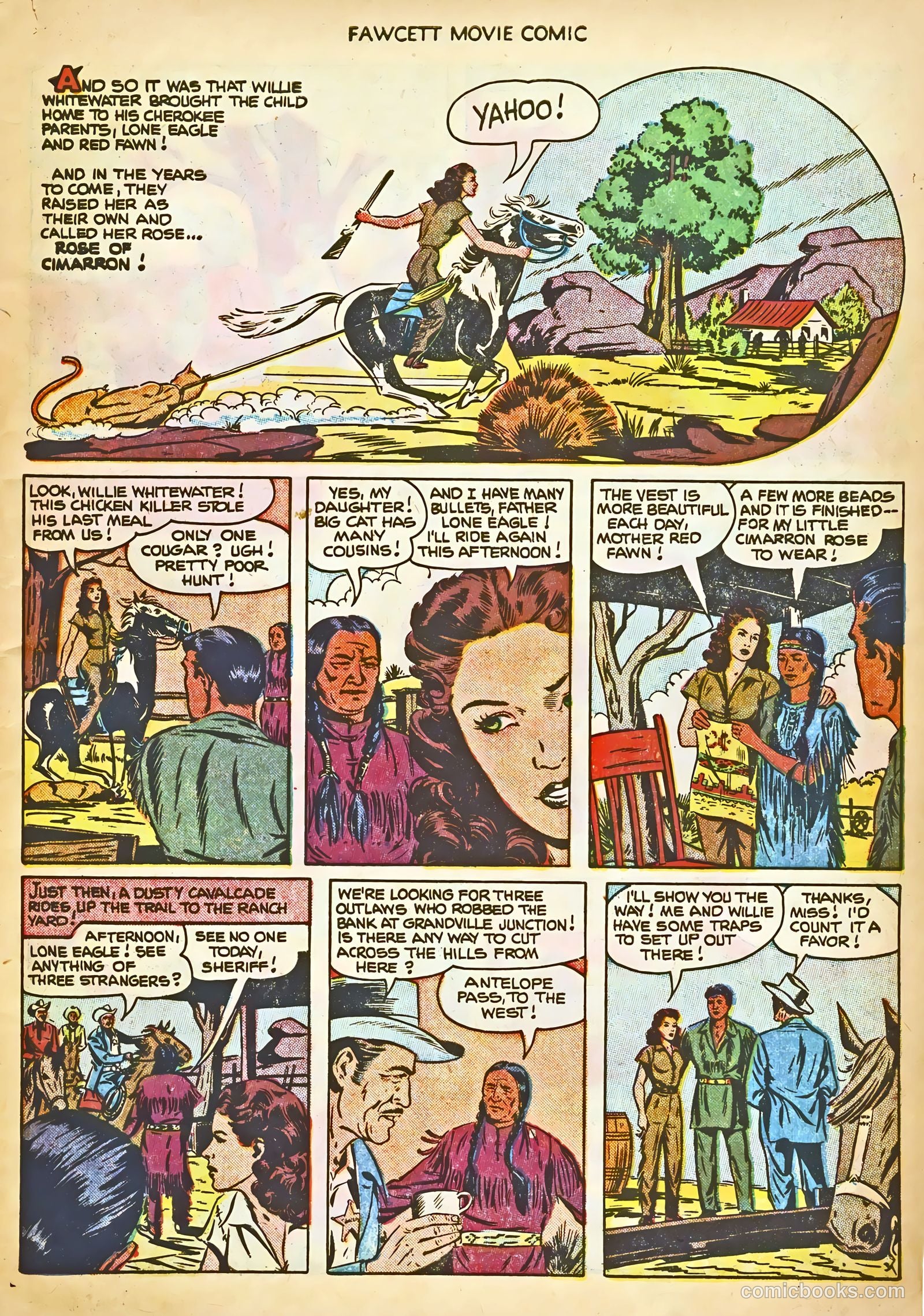 Fawcett Movie Comic #17 — page 7 of 36