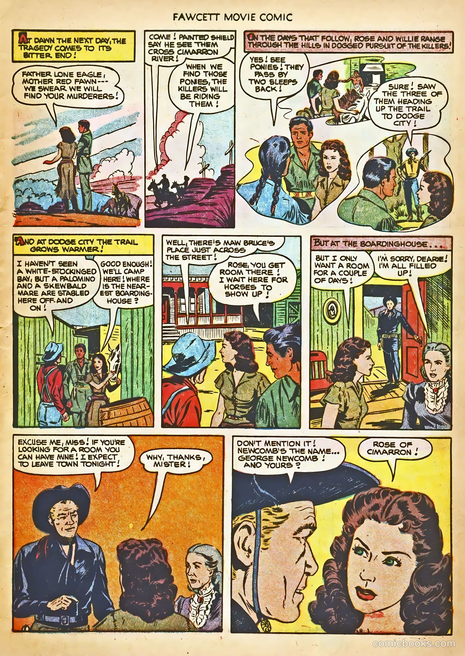 Fawcett Movie Comic #17 — page 9 of 36
