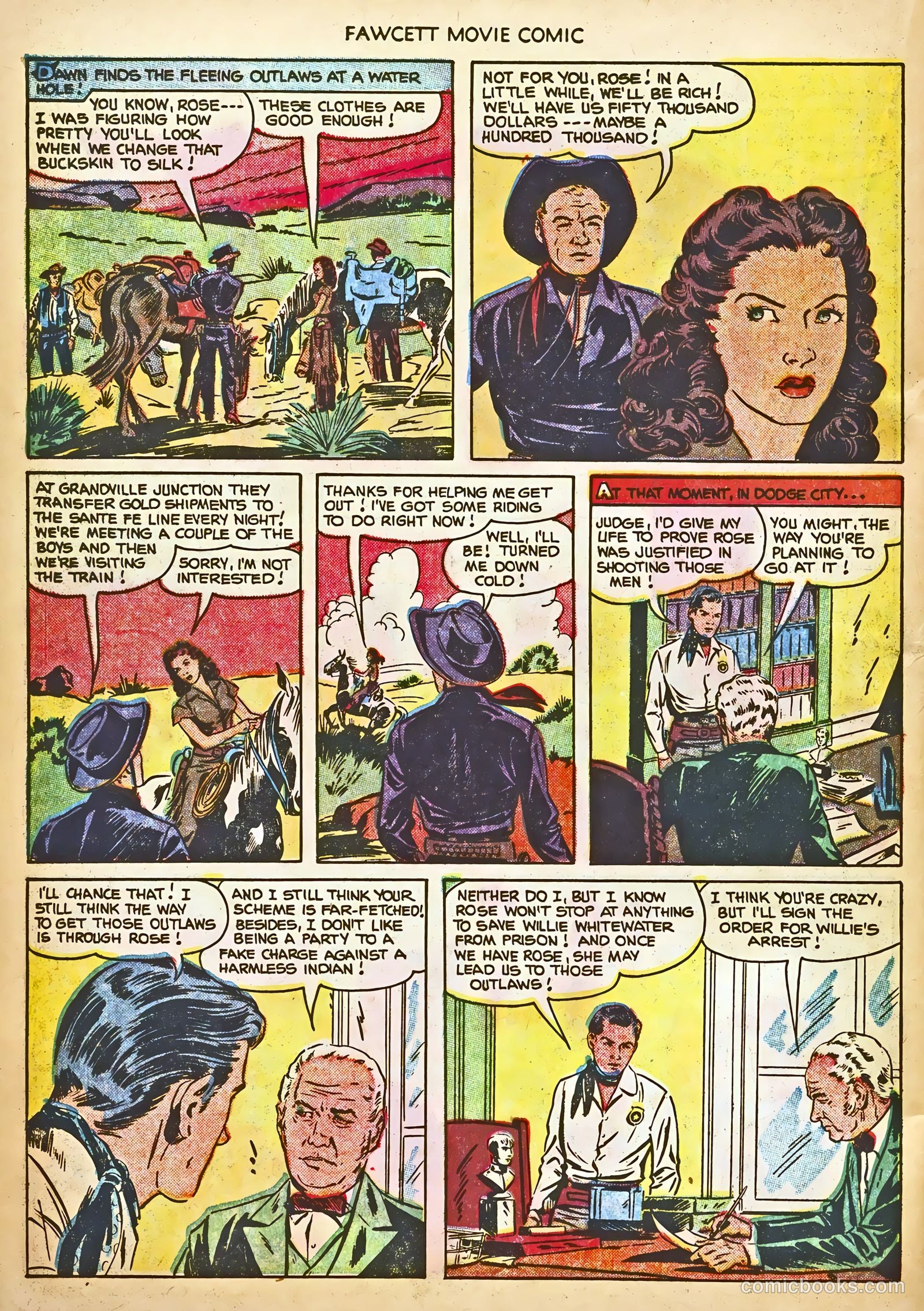 Fawcett Movie Comic #17 — page 22 of 36