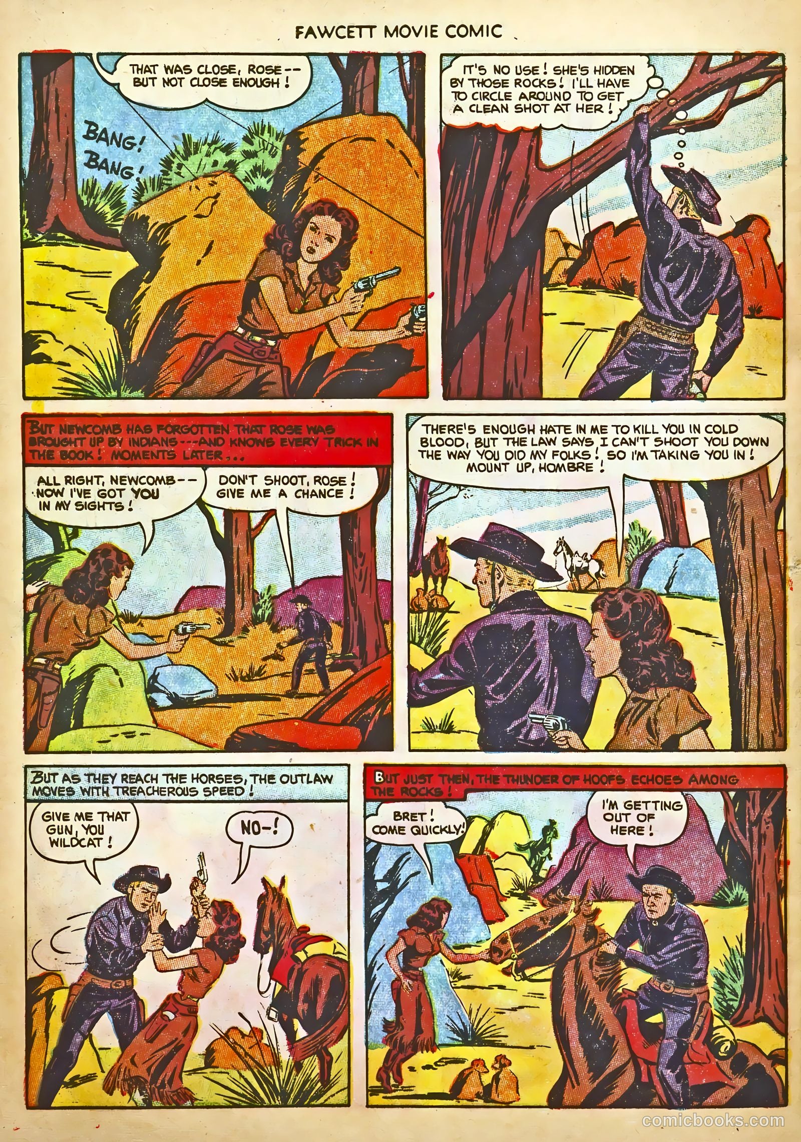 Fawcett Movie Comic #17 — page 32 of 36
