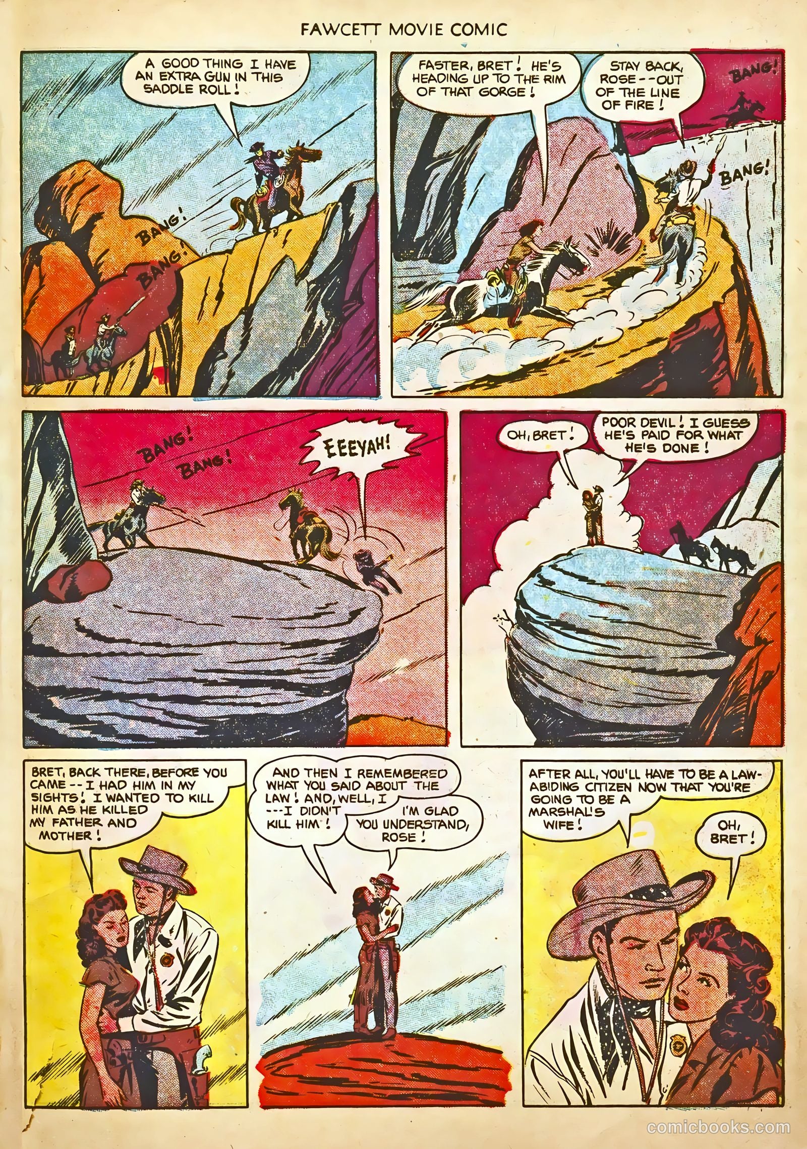 Fawcett Movie Comic #17 — page 33 of 36