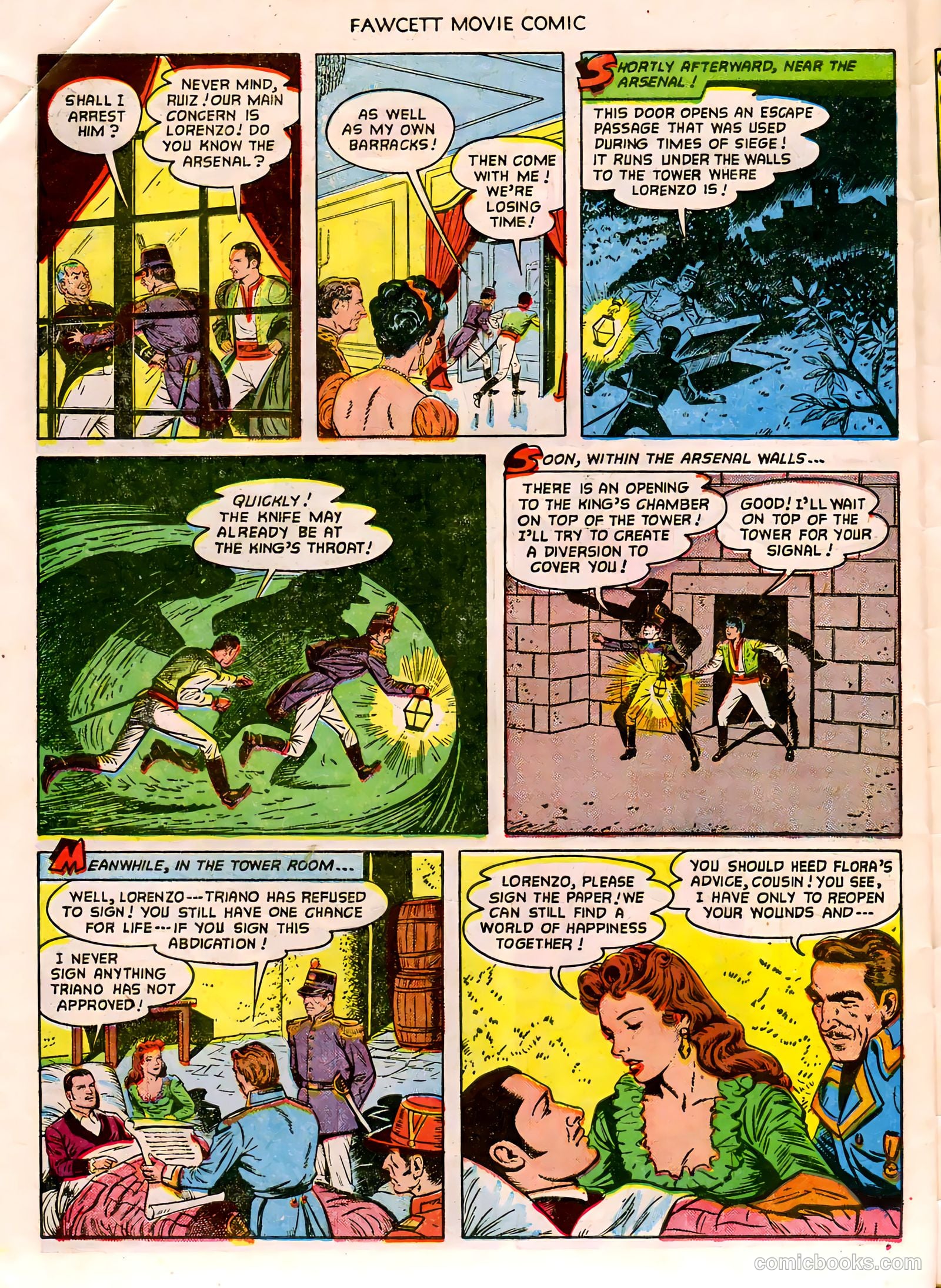 Fawcett Movie Comic #18 — page 30 of 36