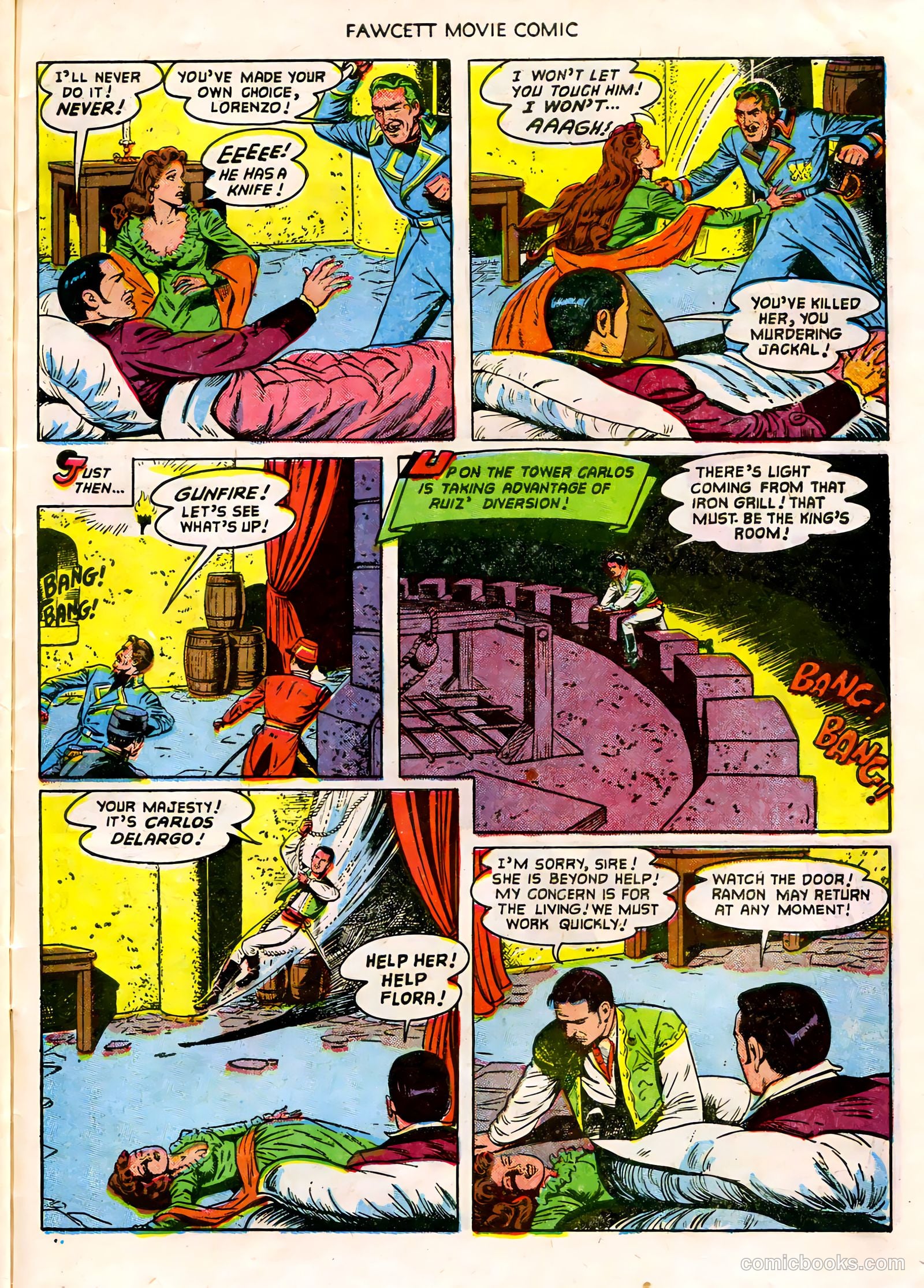 Fawcett Movie Comic #18 — page 31 of 36