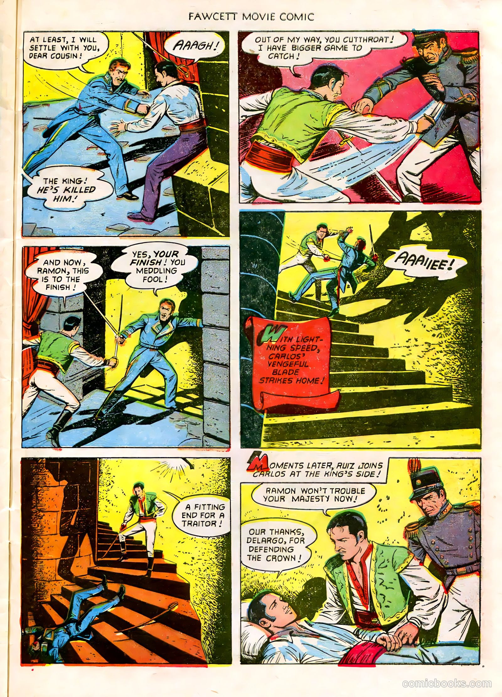 Fawcett Movie Comic #18 — page 33 of 36