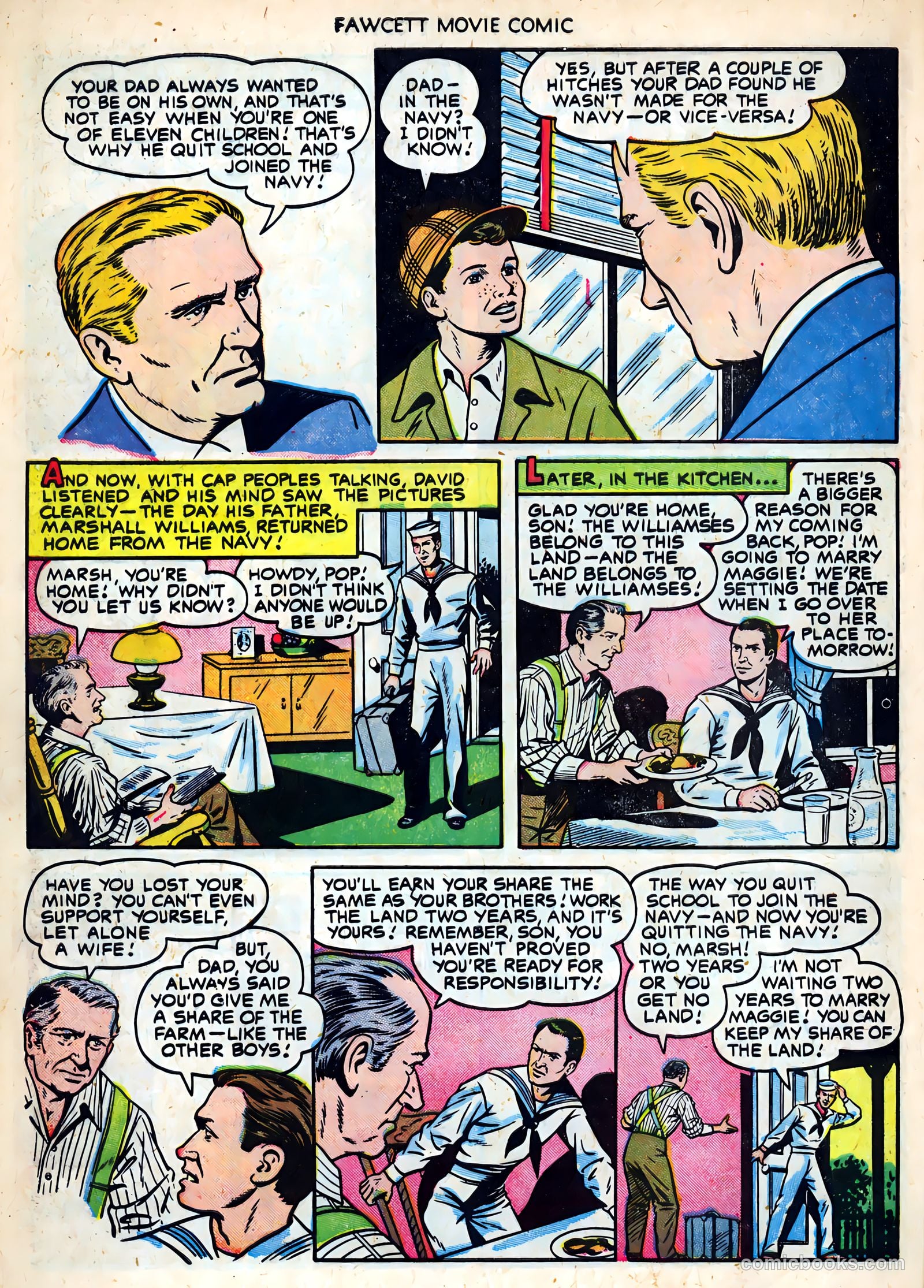 Fawcett Movie Comic #19 — page 8 of 36