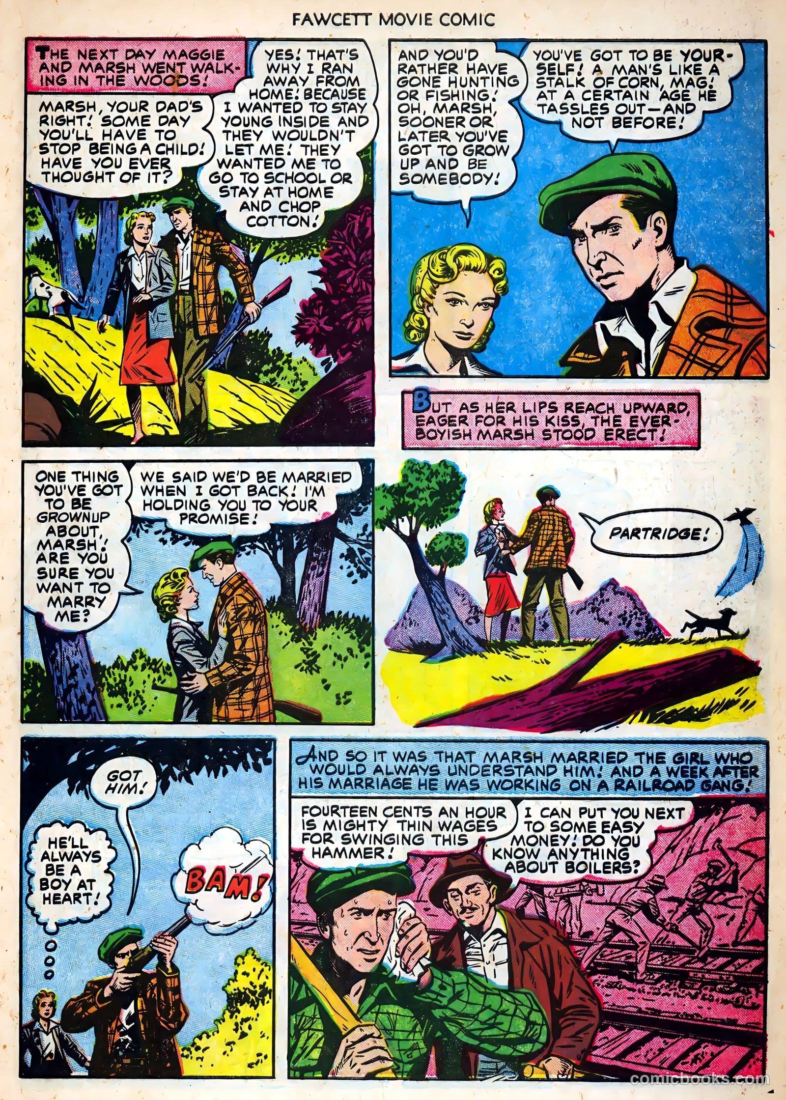 Fawcett Movie Comic #19 — page 9 of 36