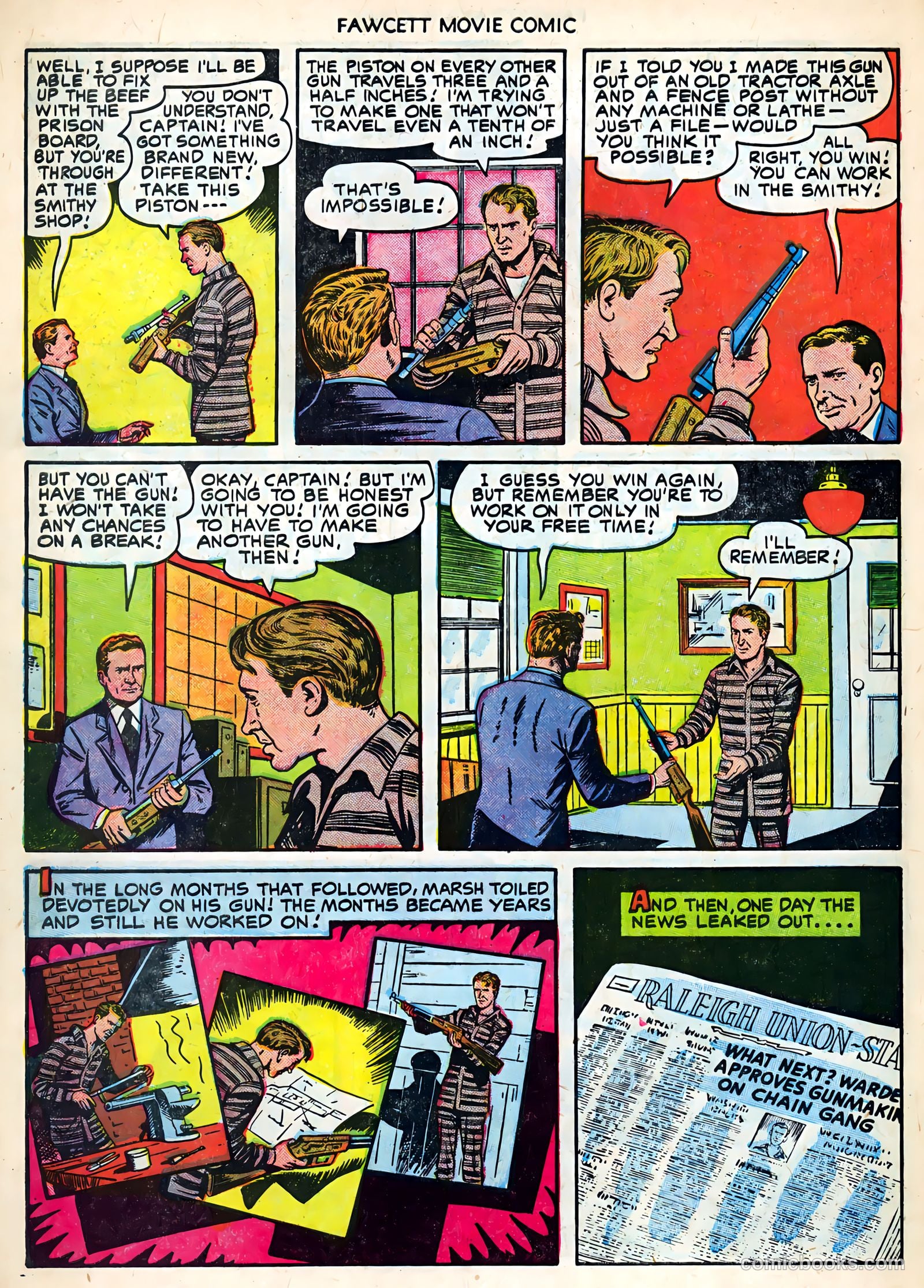 Fawcett Movie Comic #19 — page 30 of 36