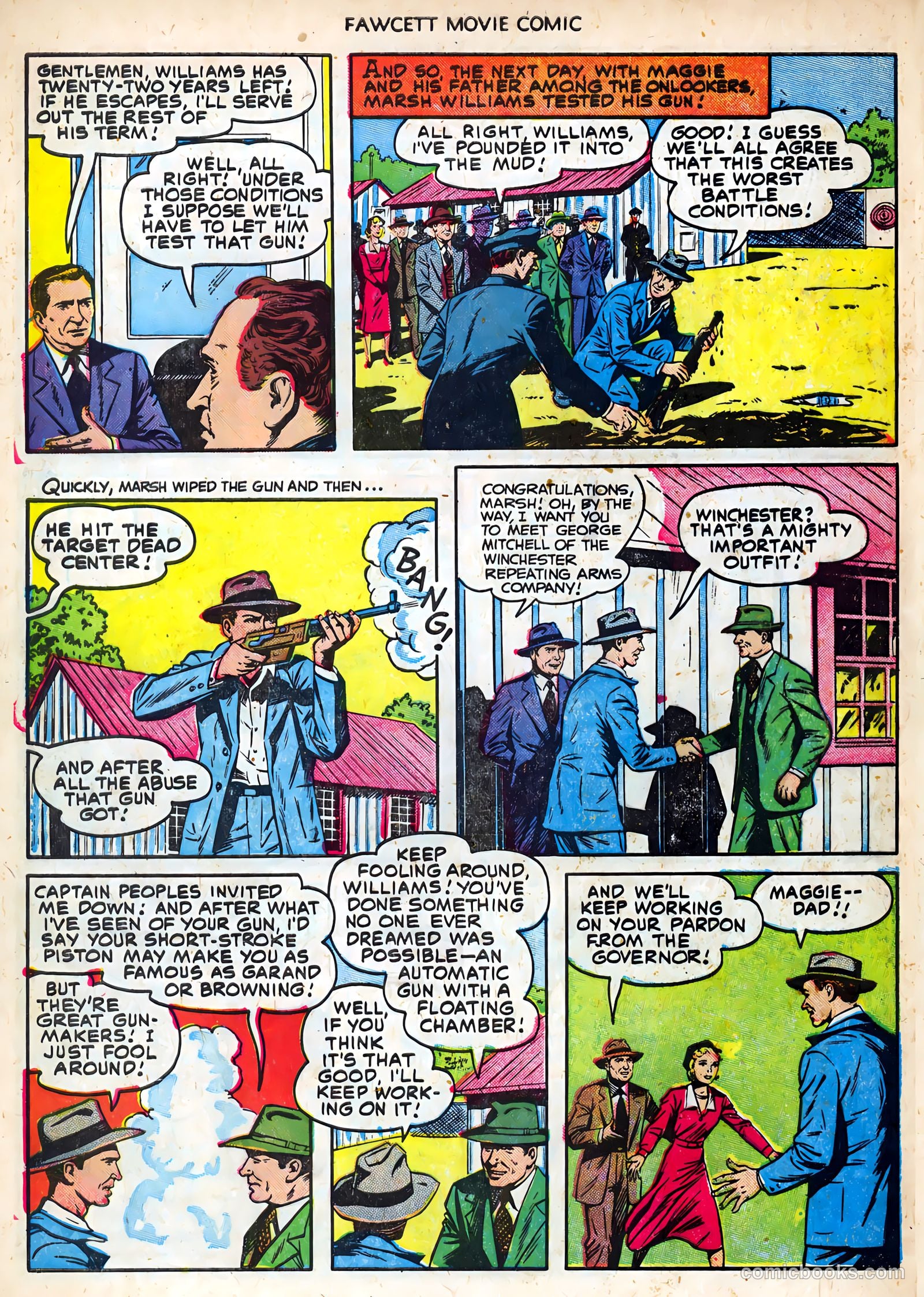 Fawcett Movie Comic #19 — page 32 of 36