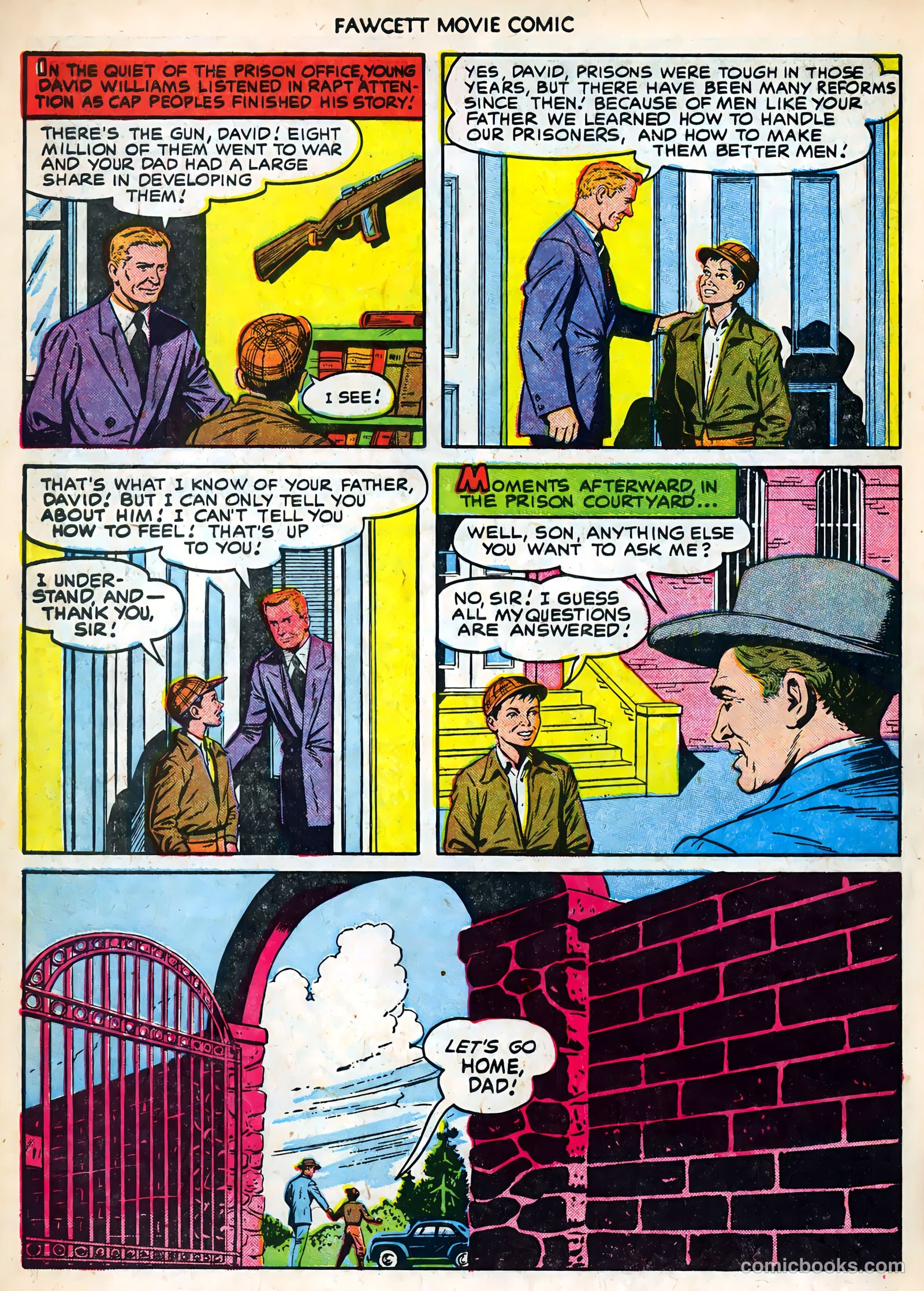 Fawcett Movie Comic #19 — page 34 of 36