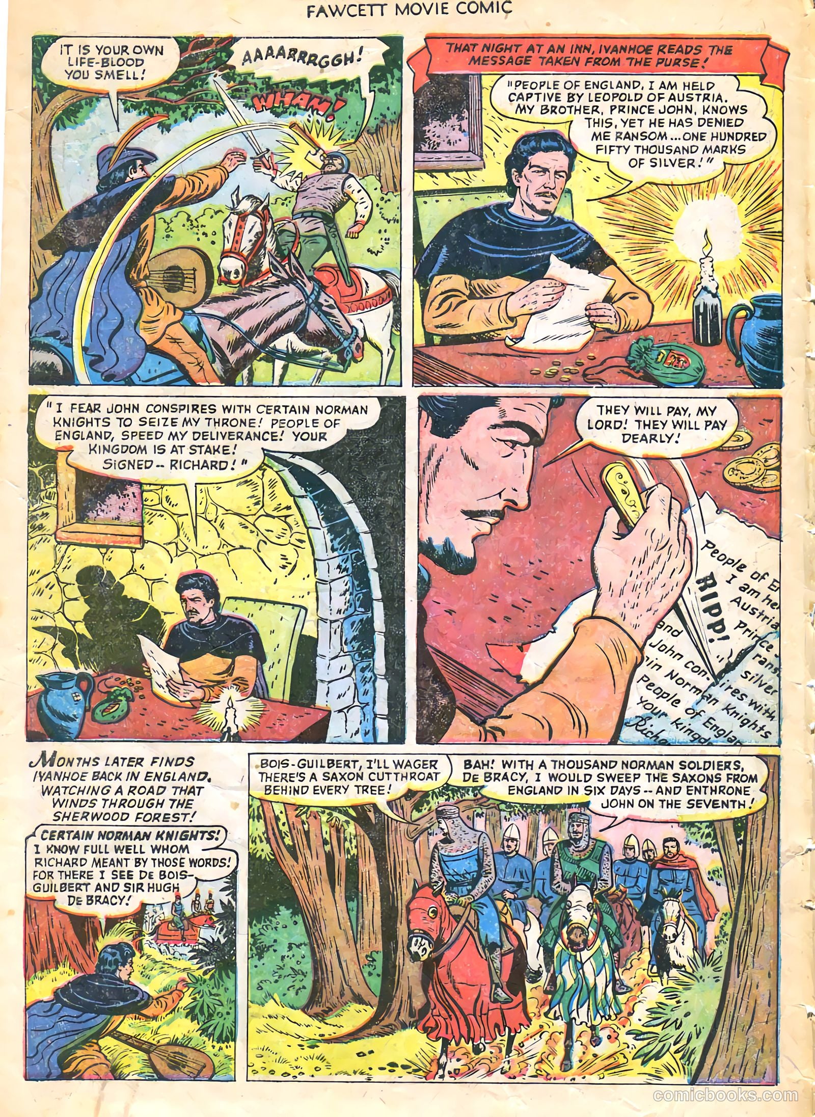 Fawcett Movie Comic #20 — page 6 of 36