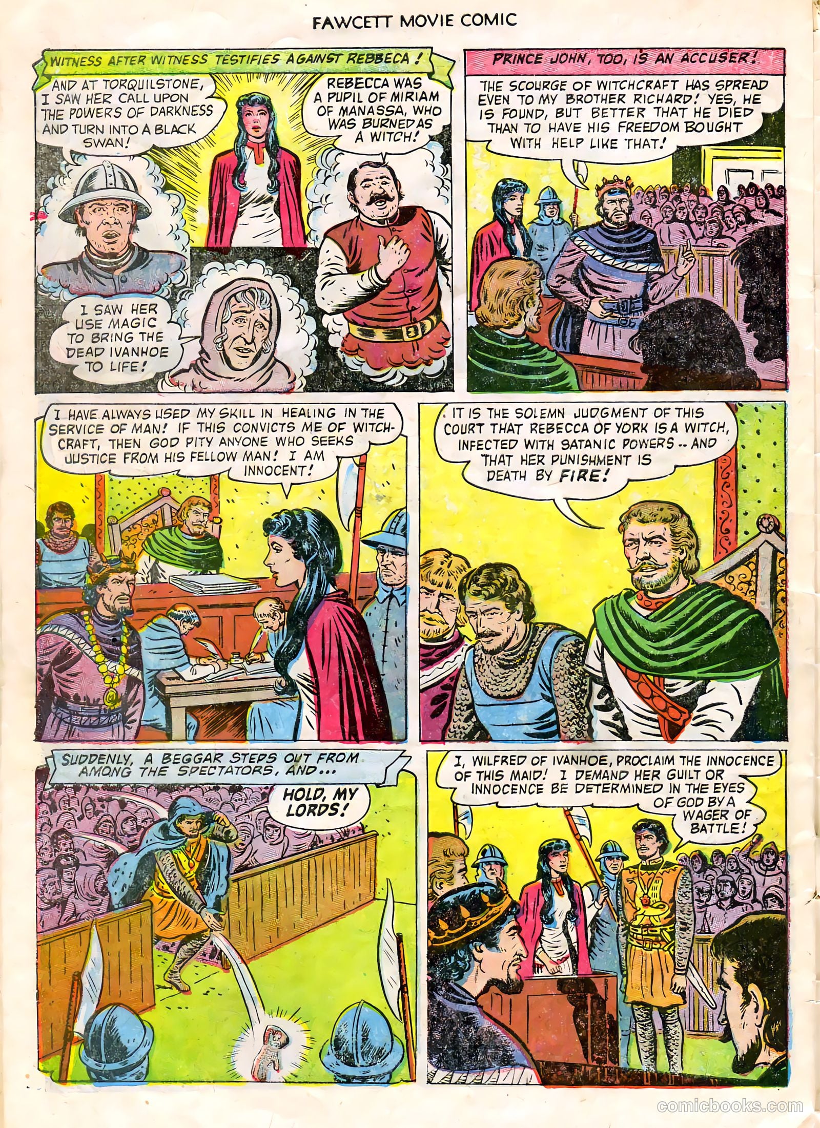 Fawcett Movie Comic #20 — page 30 of 36