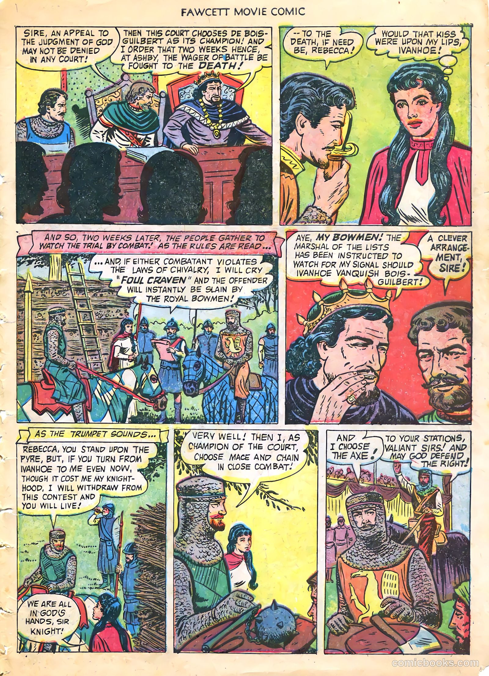 Fawcett Movie Comic #20 — page 31 of 36