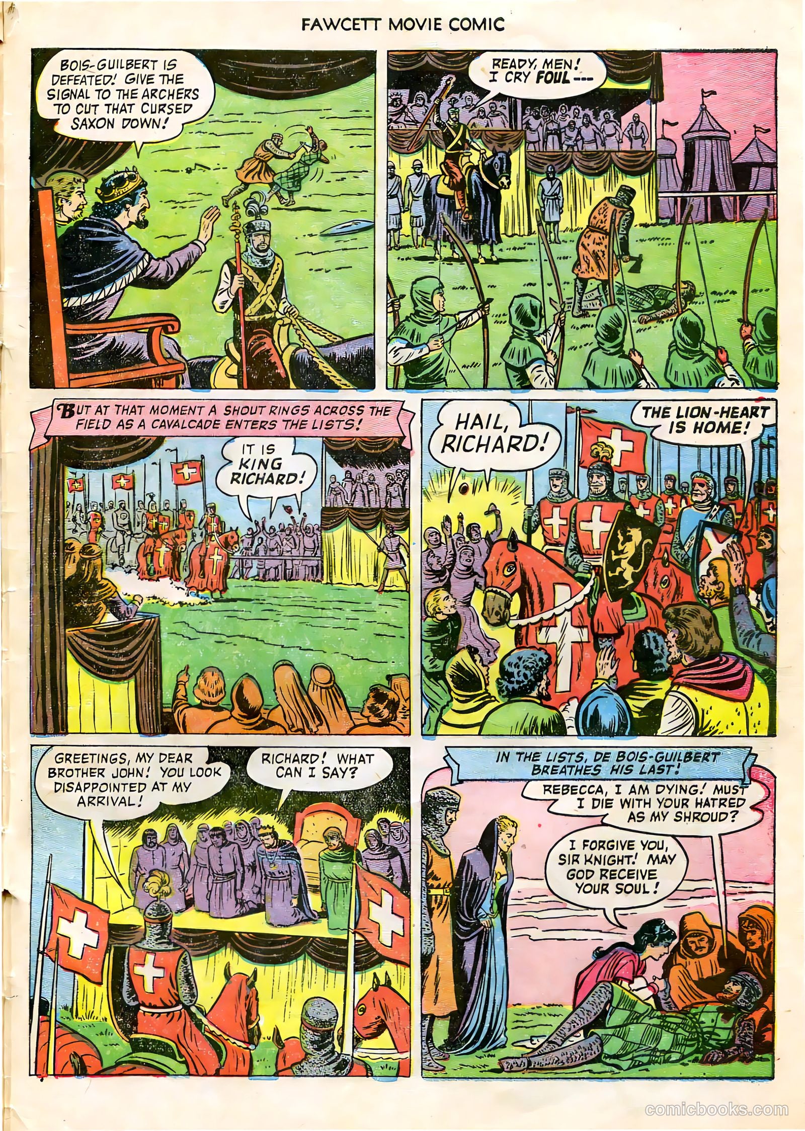 Fawcett Movie Comic #20 — page 33 of 36