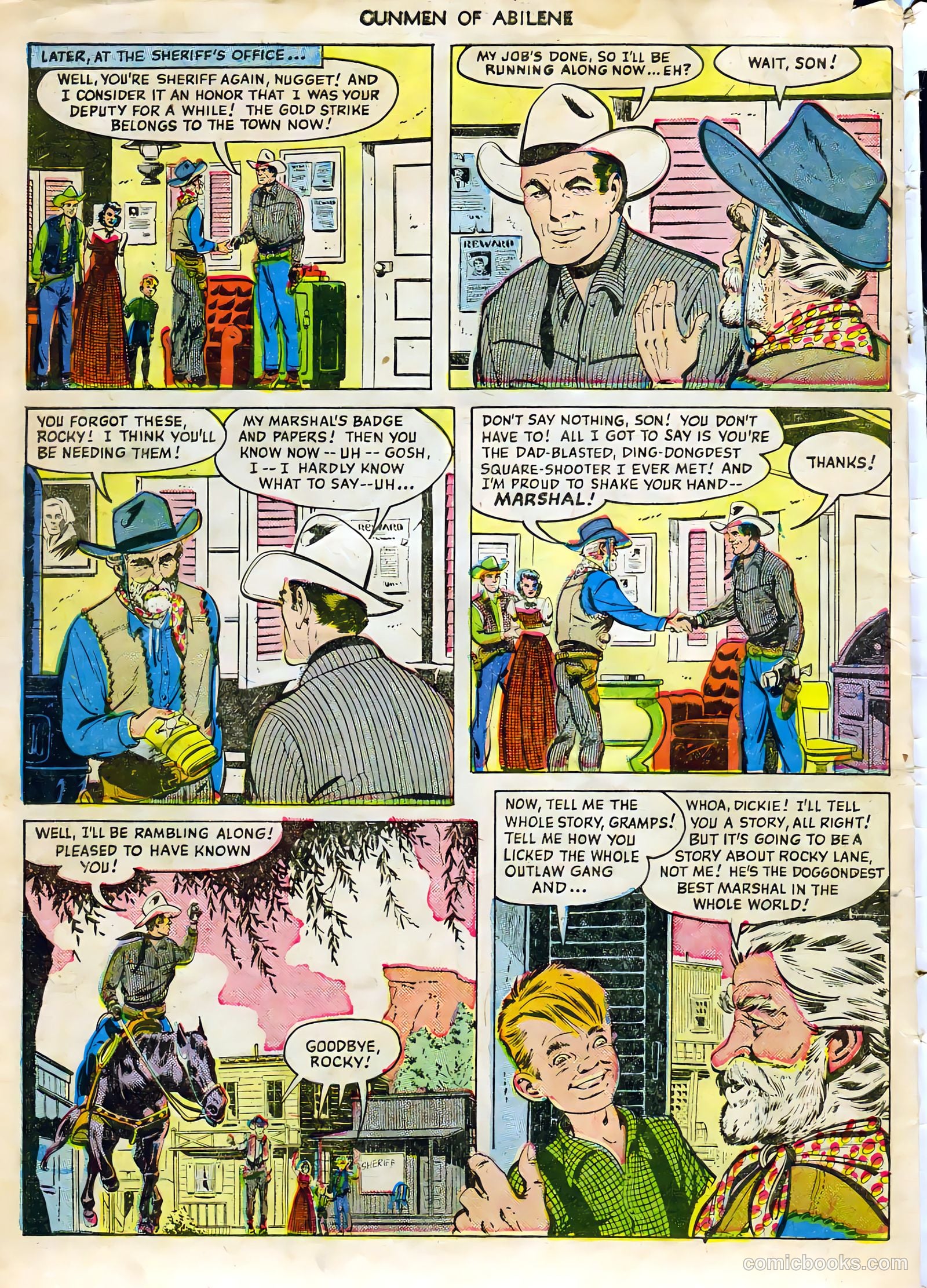 Fawcett Movie Comic #7 — page 34 of 36
