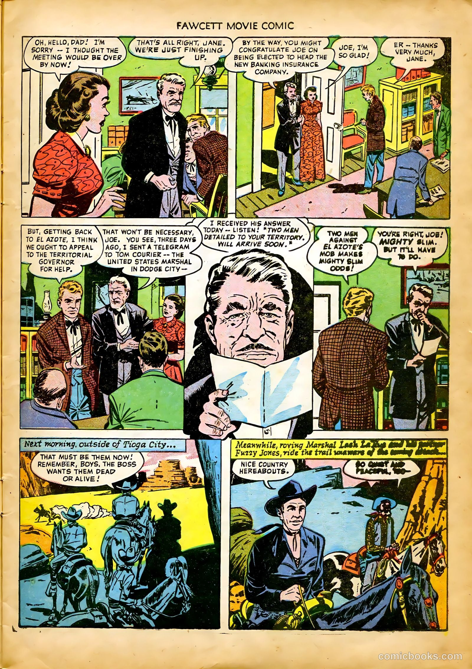 Fawcett Movie Comic #8 — page 7 of 36