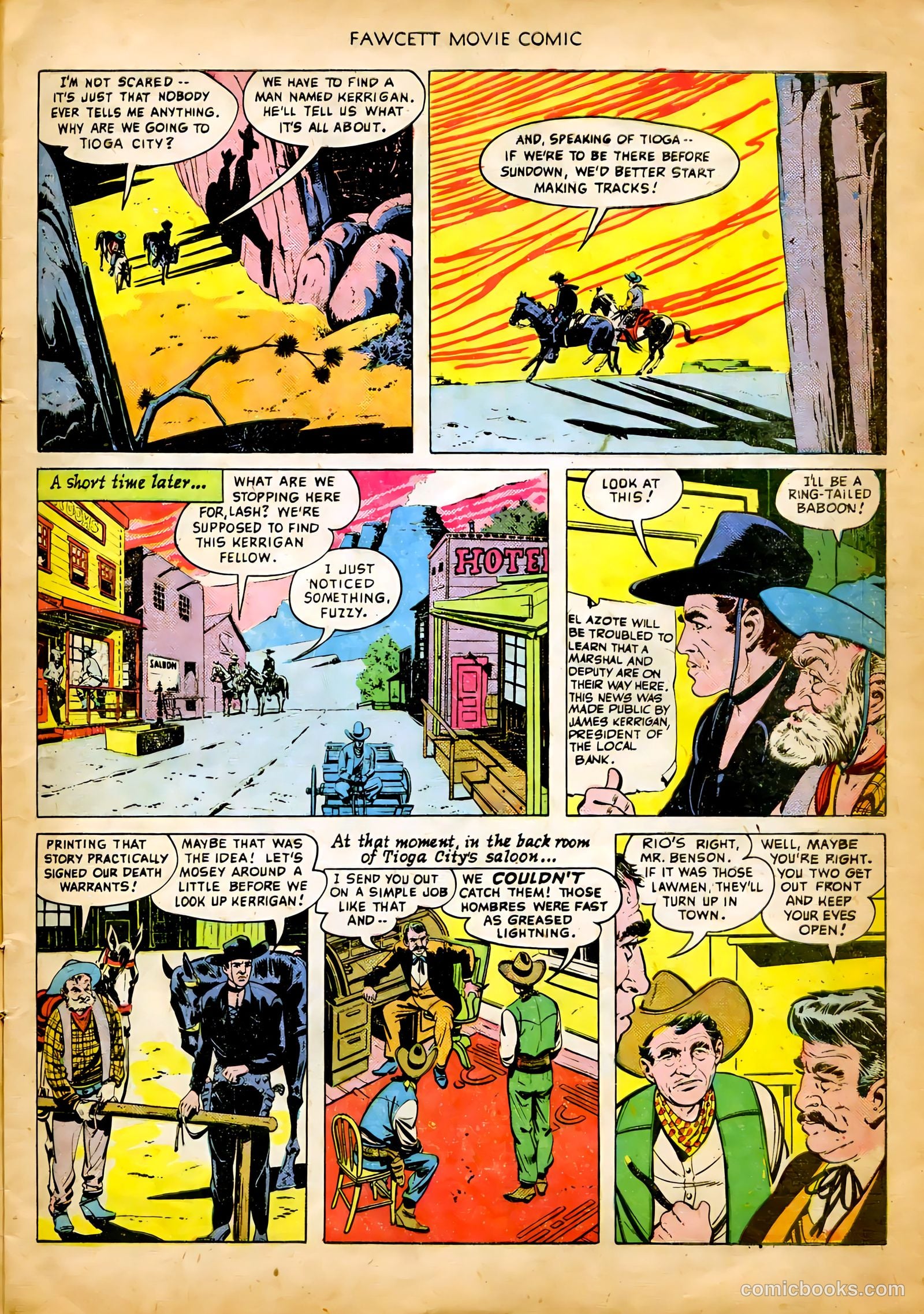 Fawcett Movie Comic #8 — page 9 of 36