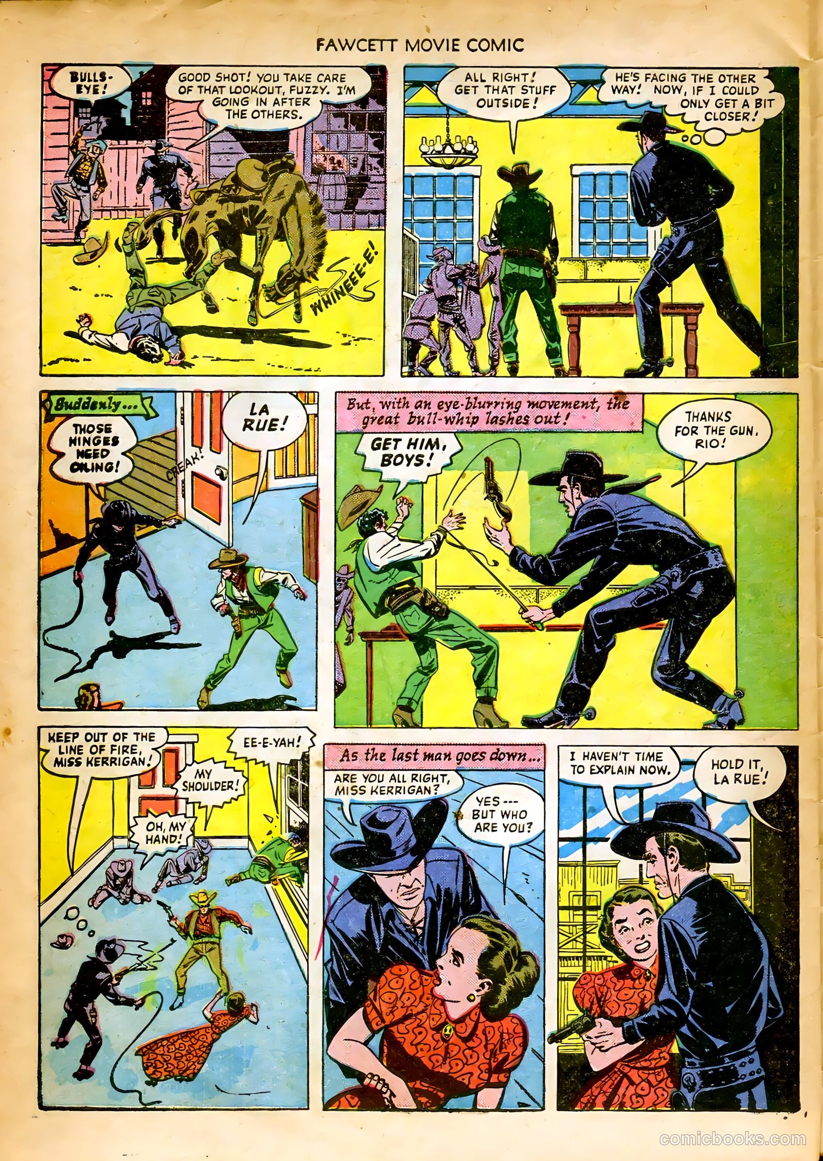 Fawcett Movie Comic #8 — page 30 of 36