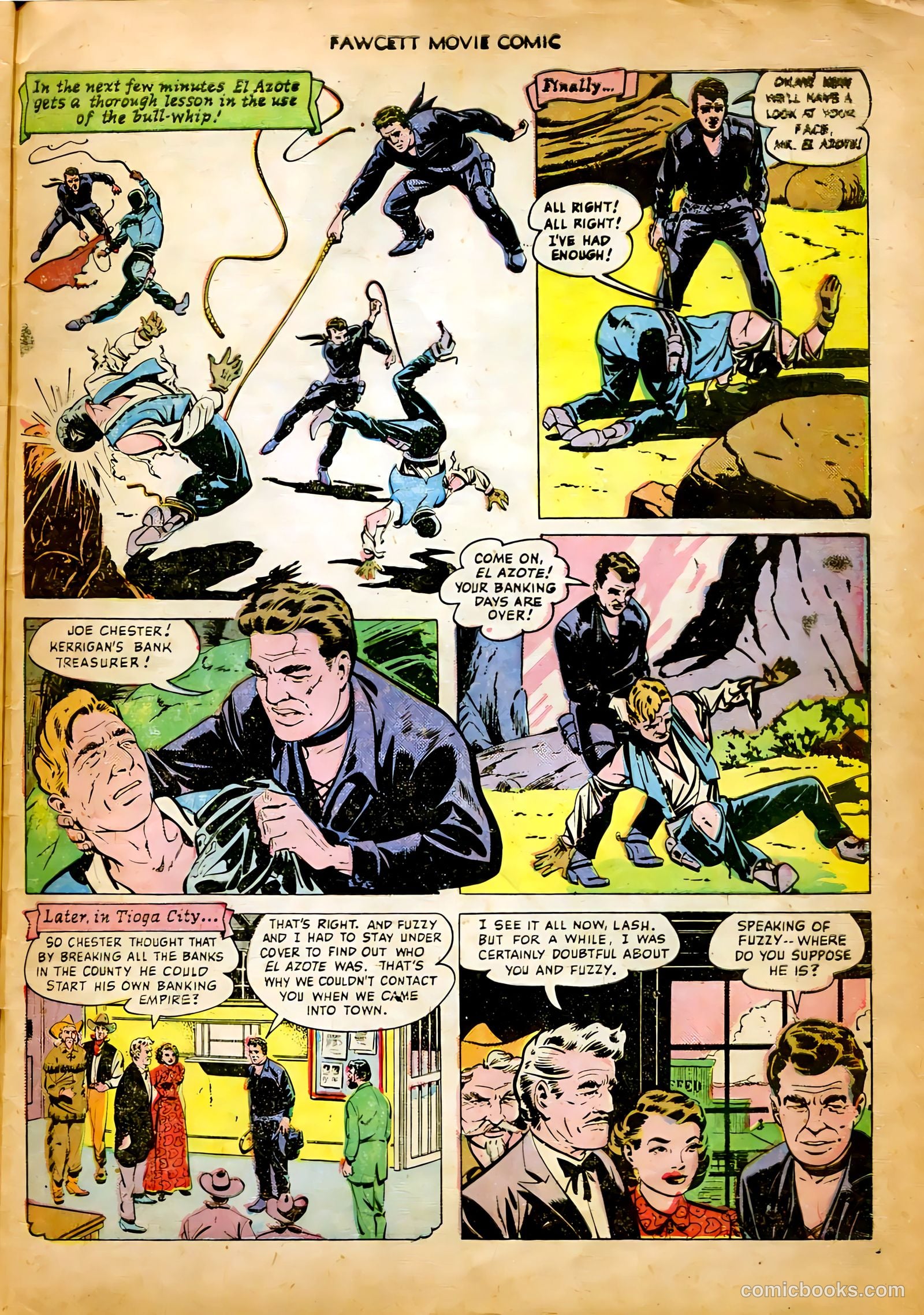Fawcett Movie Comic #8 — page 33 of 36