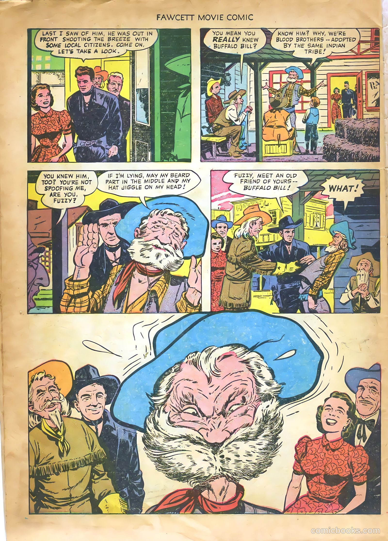 Fawcett Movie Comic #8 — page 34 of 36