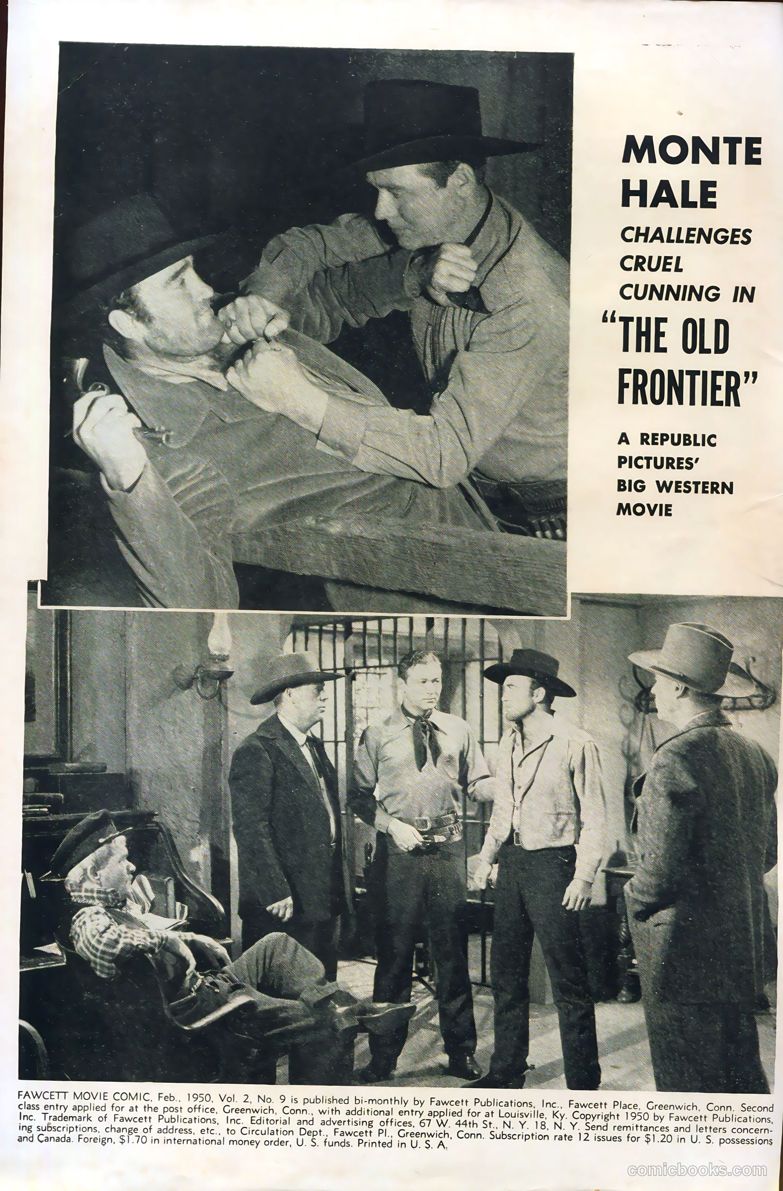 Fawcett Movie Comic #9 — page 2 of 36