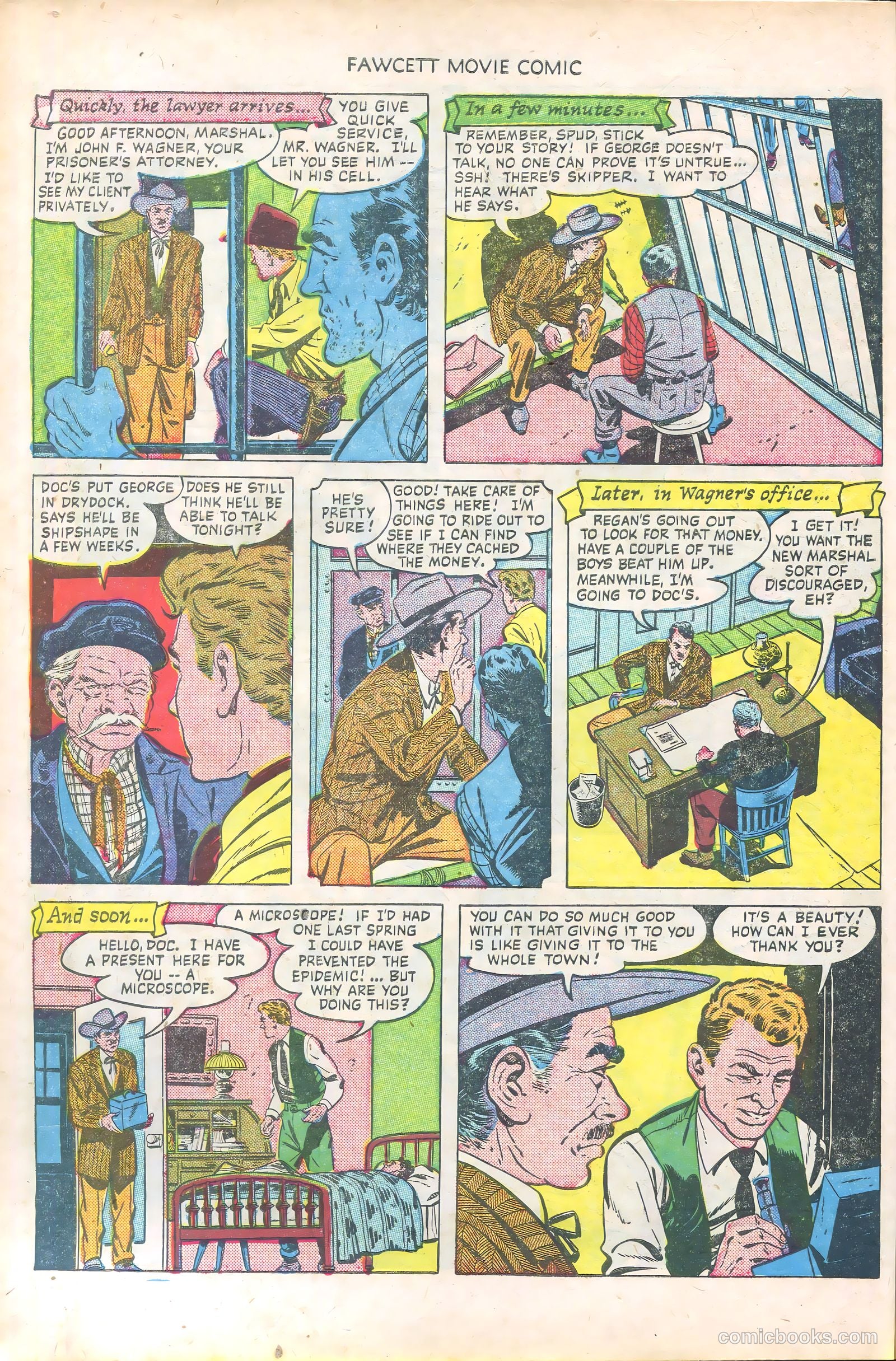 Fawcett Movie Comic #9 — page 10 of 36