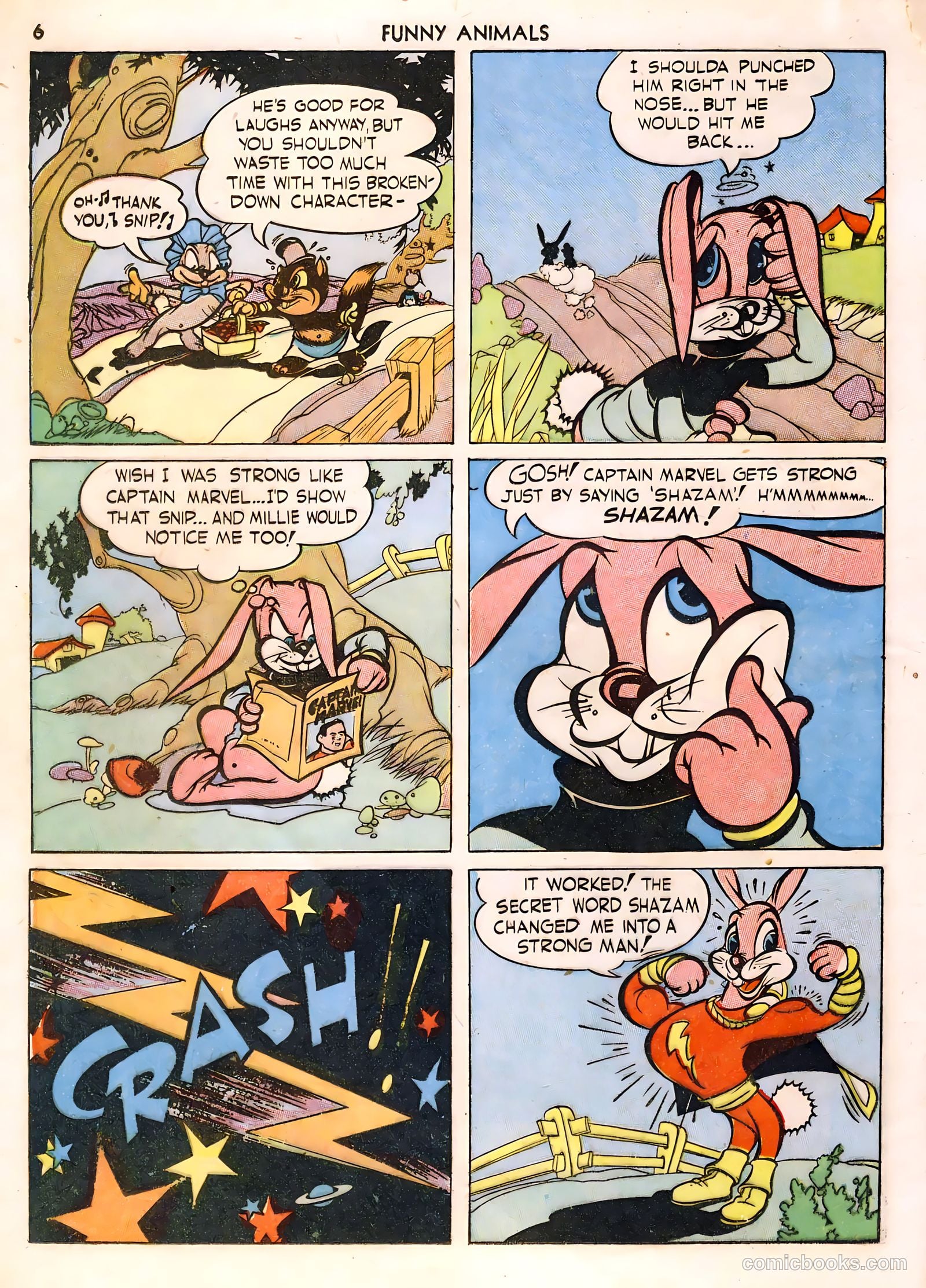 Fawcett's Funny Animals #1 — page 6 of 68