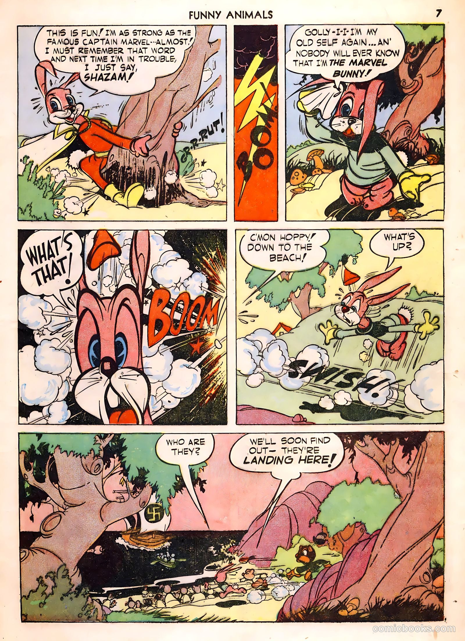 Fawcett's Funny Animals #1 — page 7 of 68