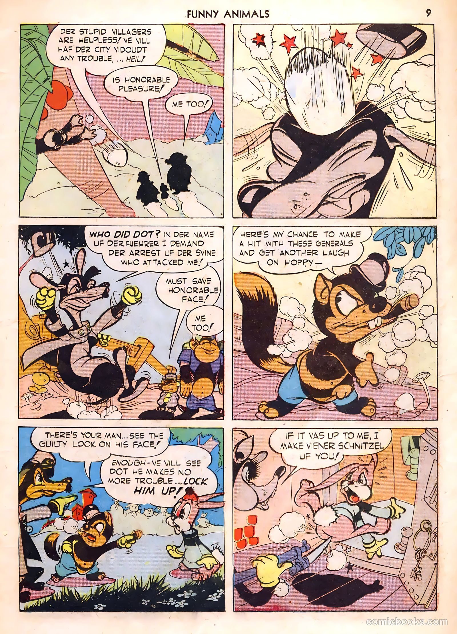 Fawcett's Funny Animals #1 — page 9 of 68