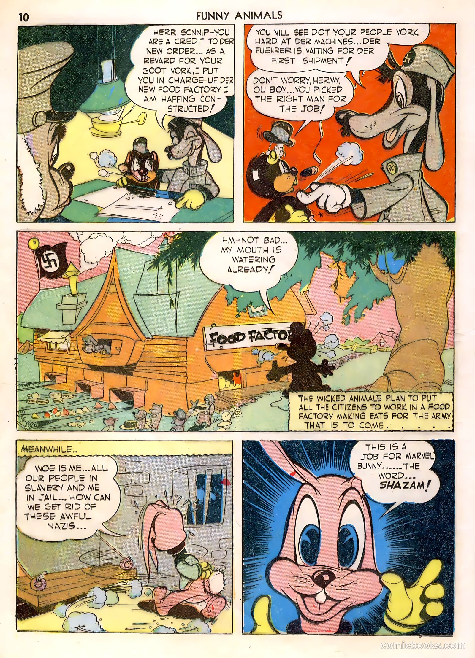 Fawcett's Funny Animals #1 — page 10 of 68