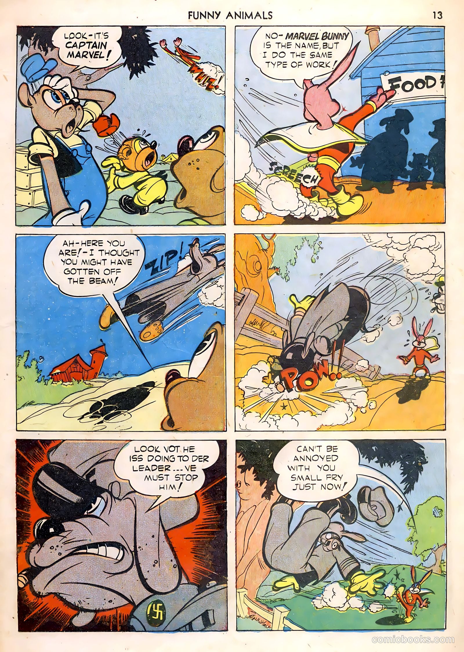 Fawcett's Funny Animals #1 — page 13 of 68