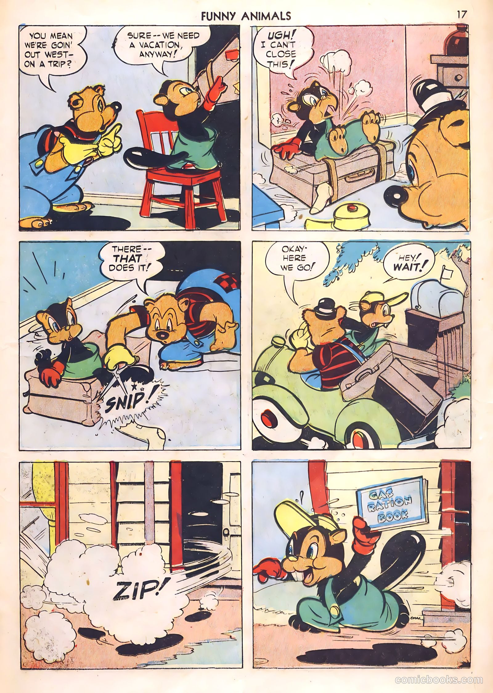 Fawcett's Funny Animals #1 — page 17 of 68